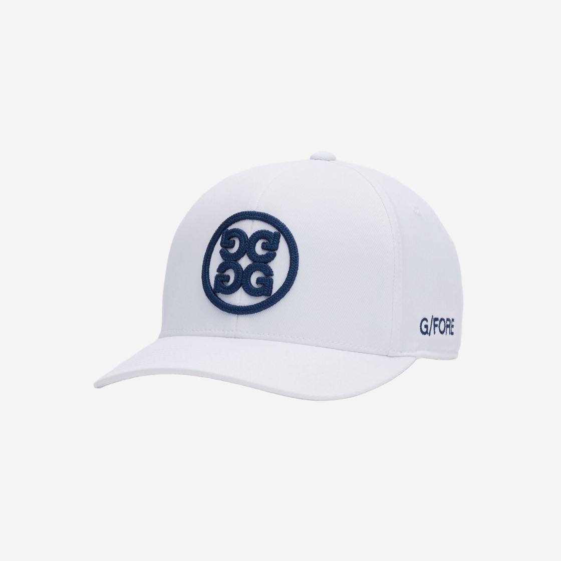 G/Fore Circle G's Stretch Twill Snapback Hat Snow 상세 이미지 1