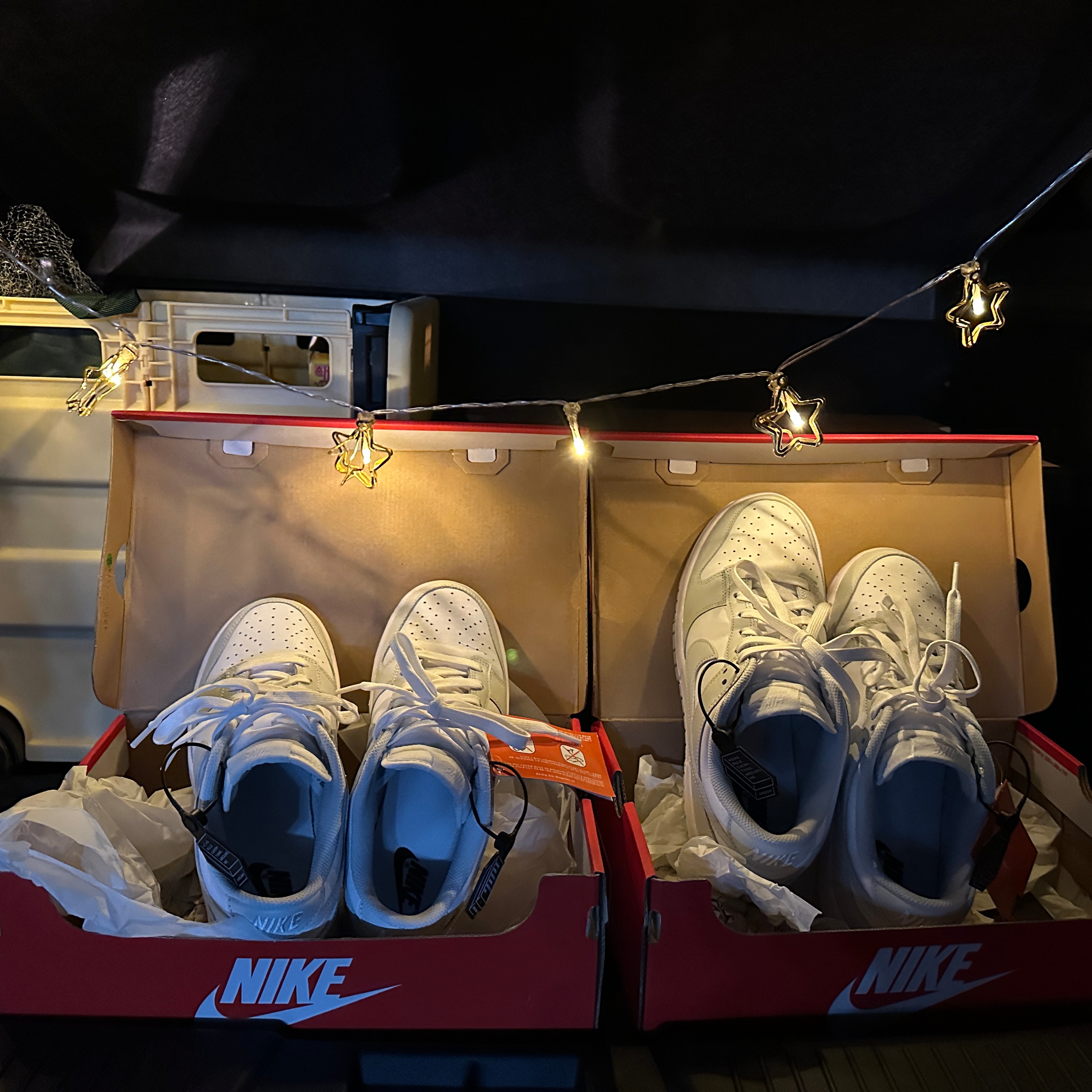 (W) Nike Dunk Low Photon Dust 착용 스타일 - 1
