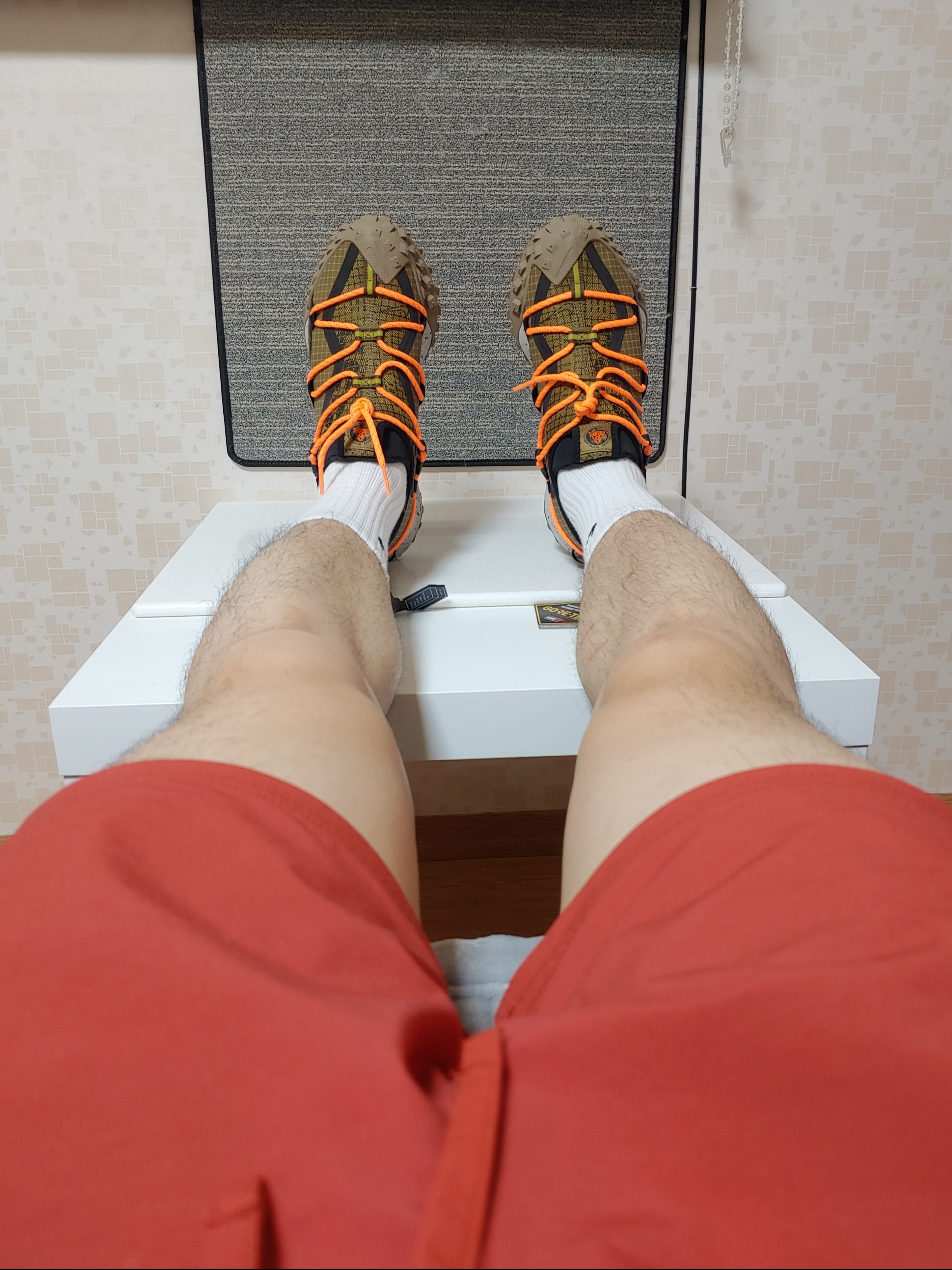 Nike ACG Mountain Fly Low Gore-Tex SE Hazel Rush 착용 스타일