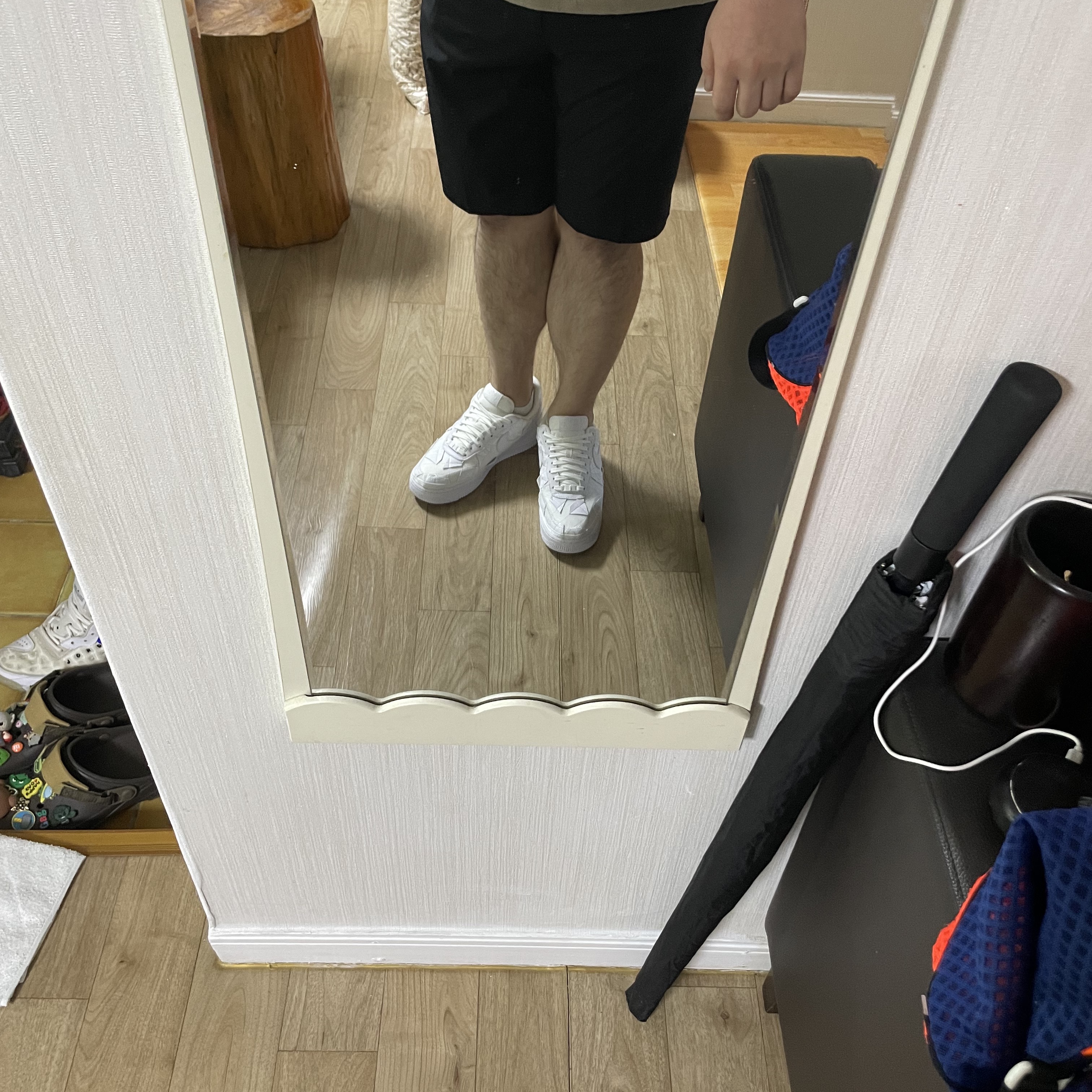 Nike x Billie Eilish Air Force 1 Low SP Triple White 착용 스타일