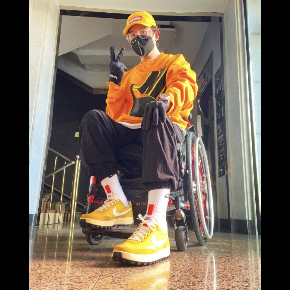 Nike x Tom Sachs General Purpose Shoe Archive, Nike x Kim Jones Fleece Crew Circuit Orange - US/EU 착용 스타일