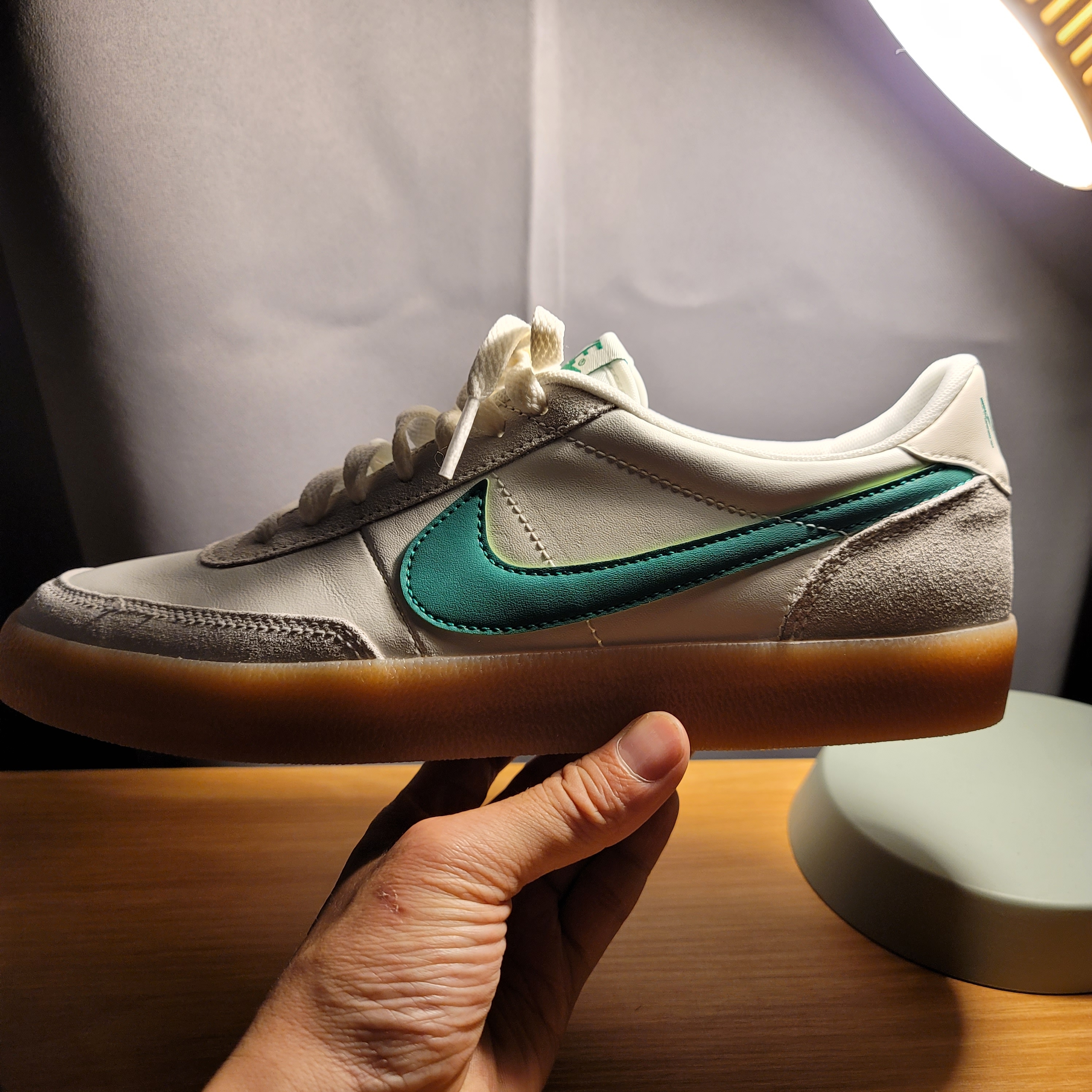 Nike x J.Crew Killshot 2 Lucid Green 착용 스타일