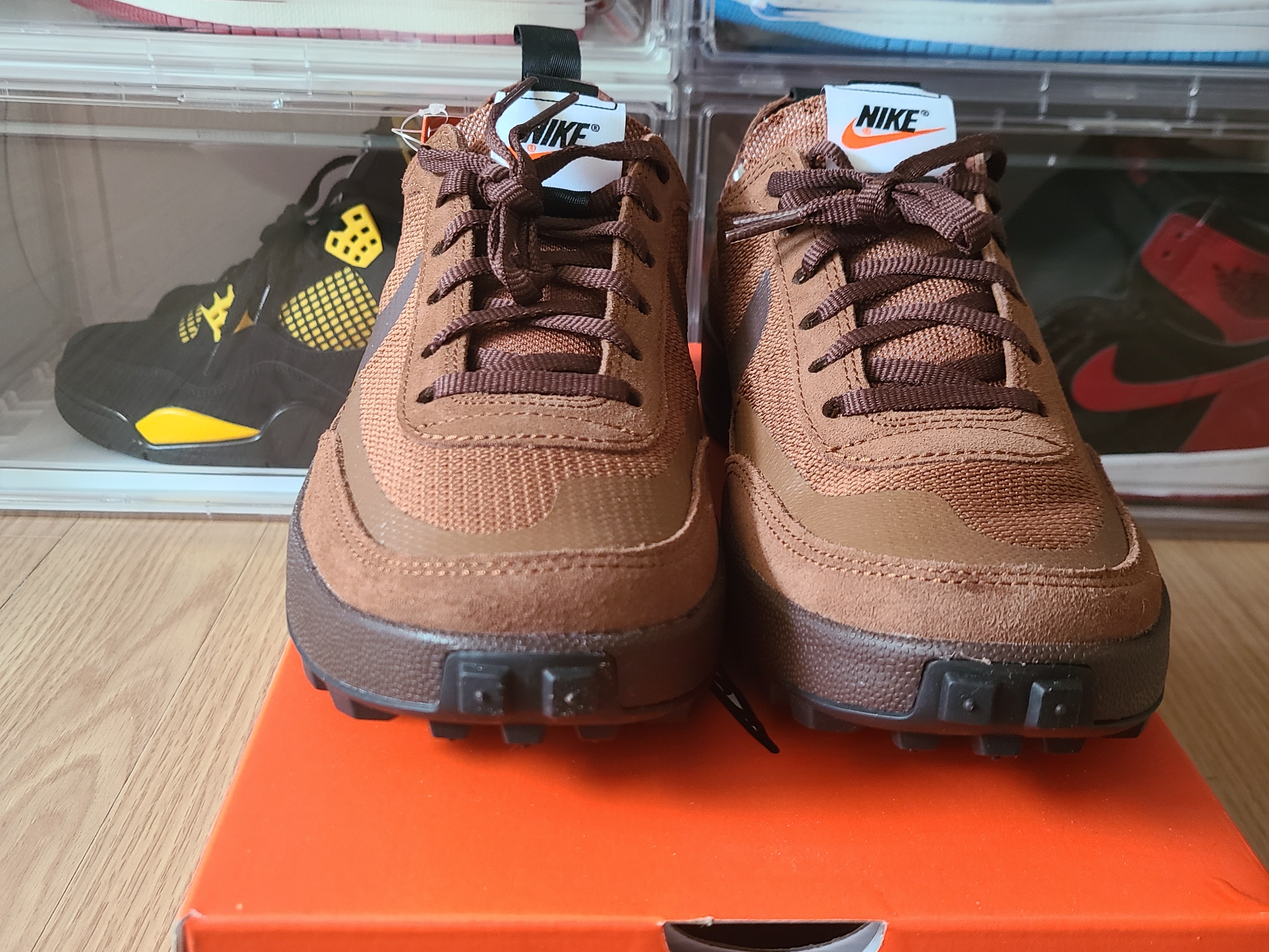 Nike x Tom Sachs General Purpose Shoe Brown 착용 스타일 - 1