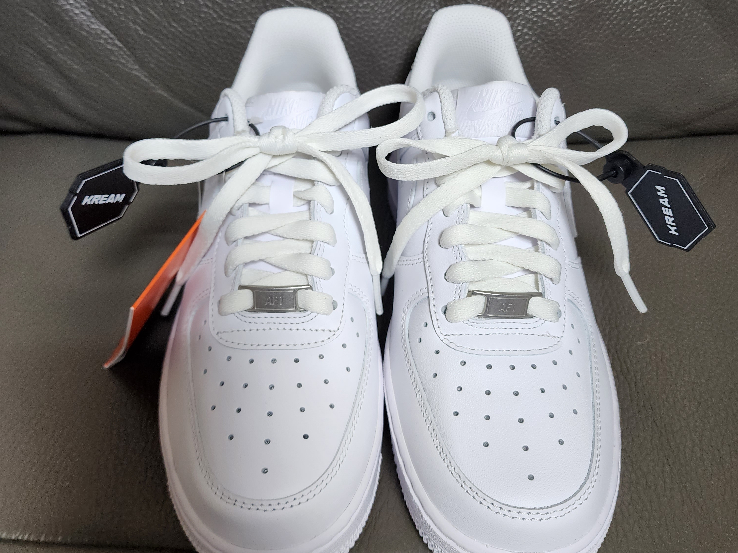 (W) Nike Air Force 1 '07 Low White 착용 스타일