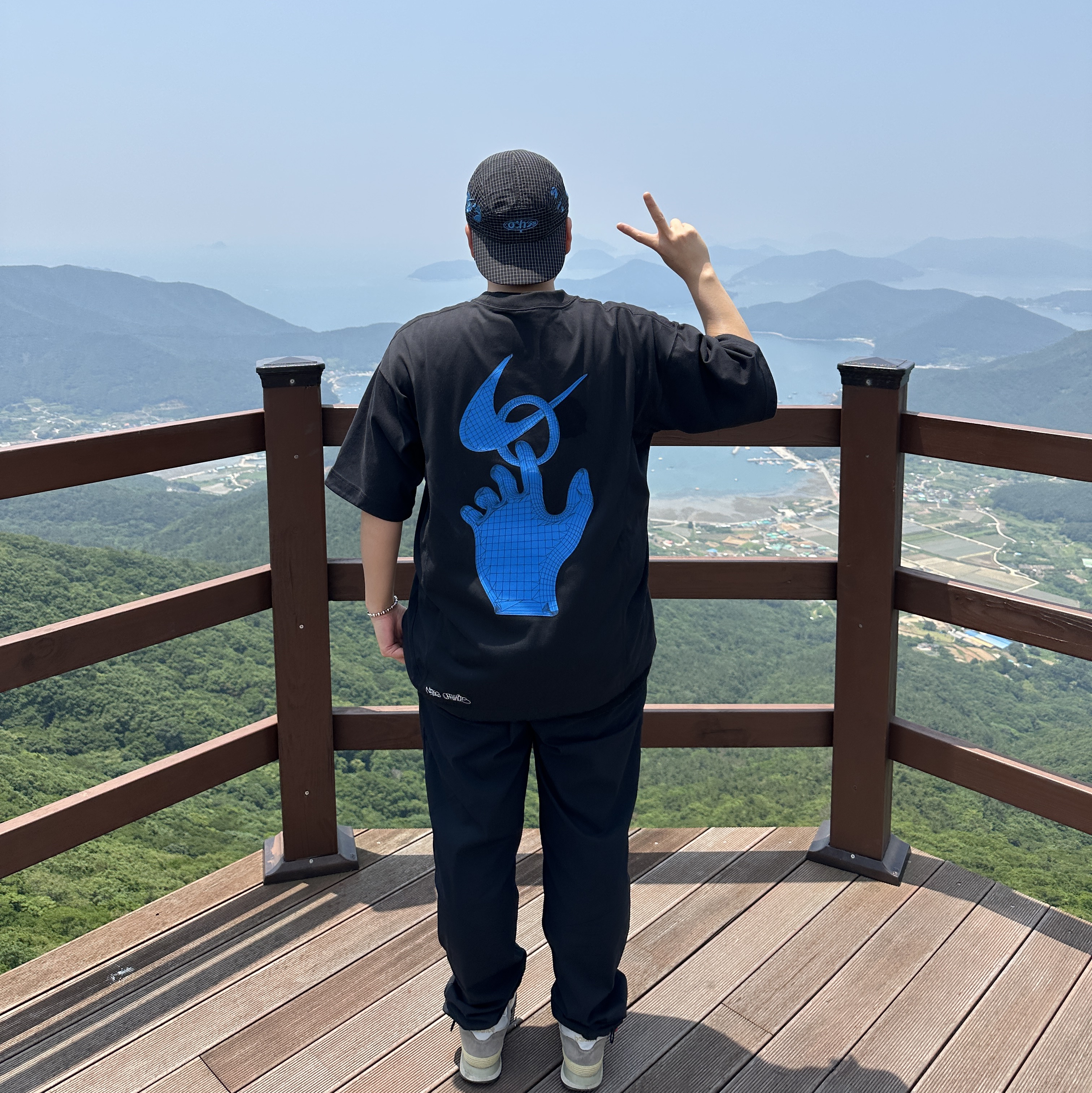 Nike x Off-White NRG T-Shirt Black - Asia, Nike x Off-White NRG Hat Black 착용 스타일