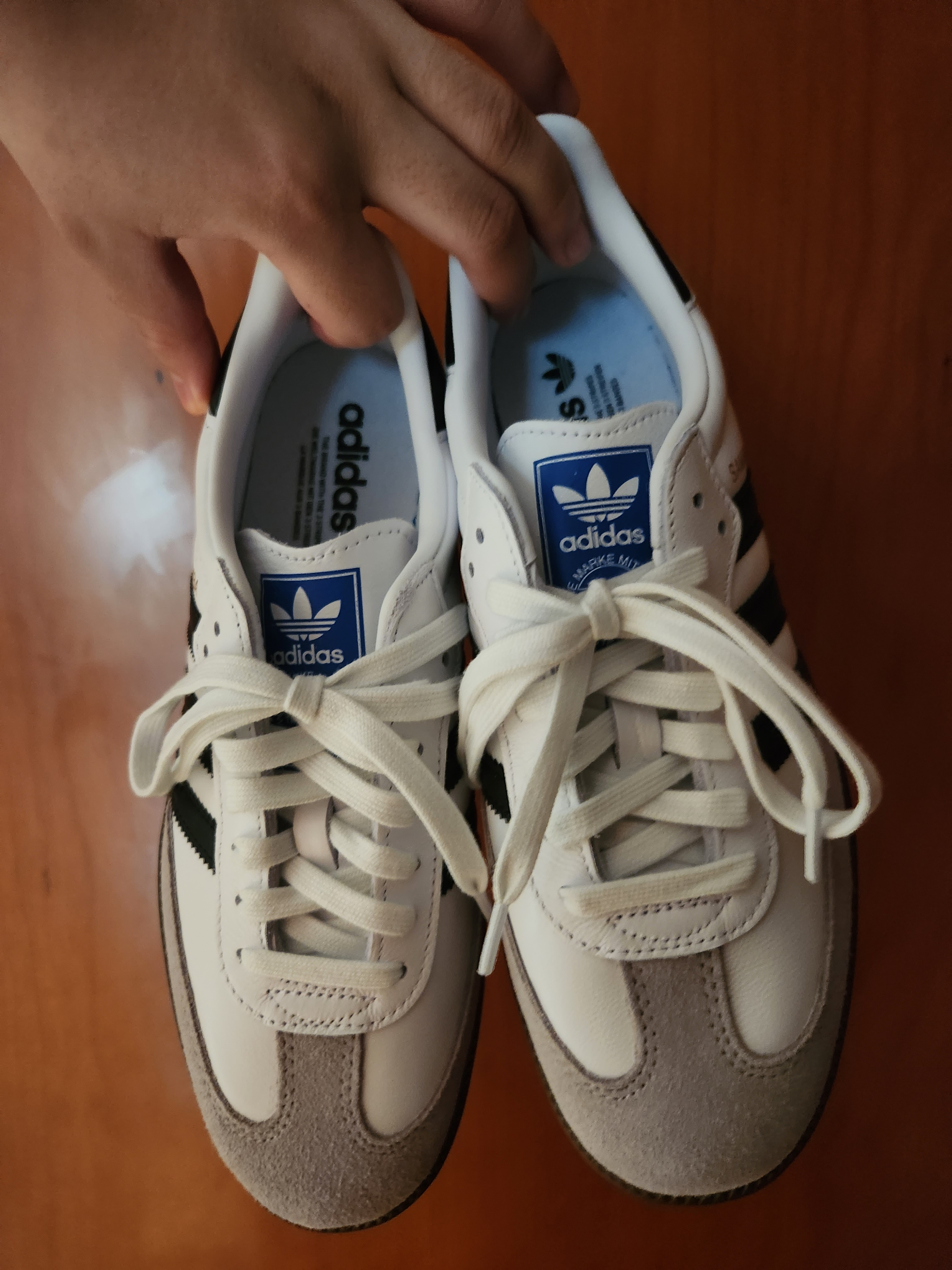 Adidas Samba OG Cloud White 착용 스타일