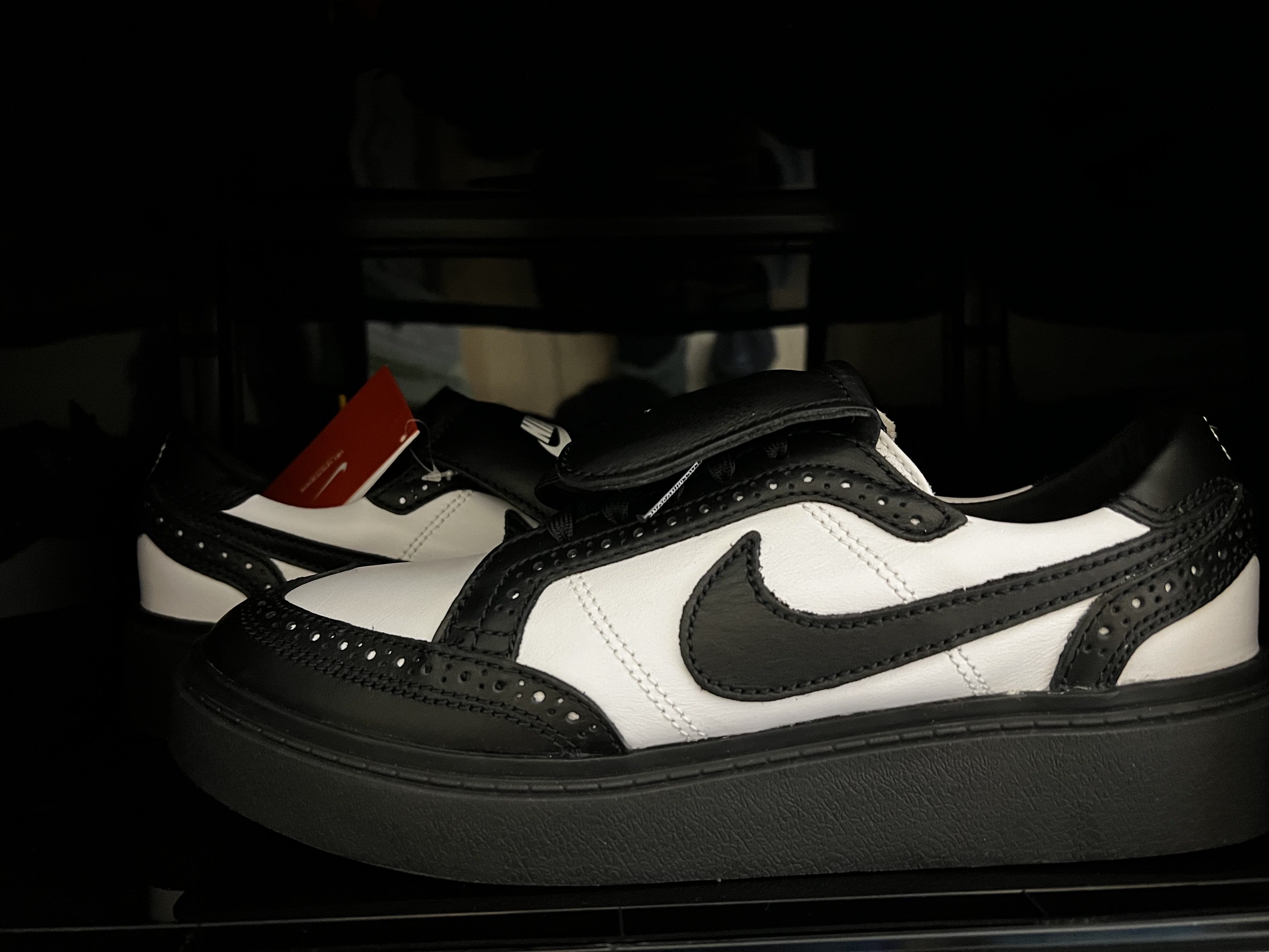 Nike x Peaceminusone Kwondo1 Black and White 착용 스타일