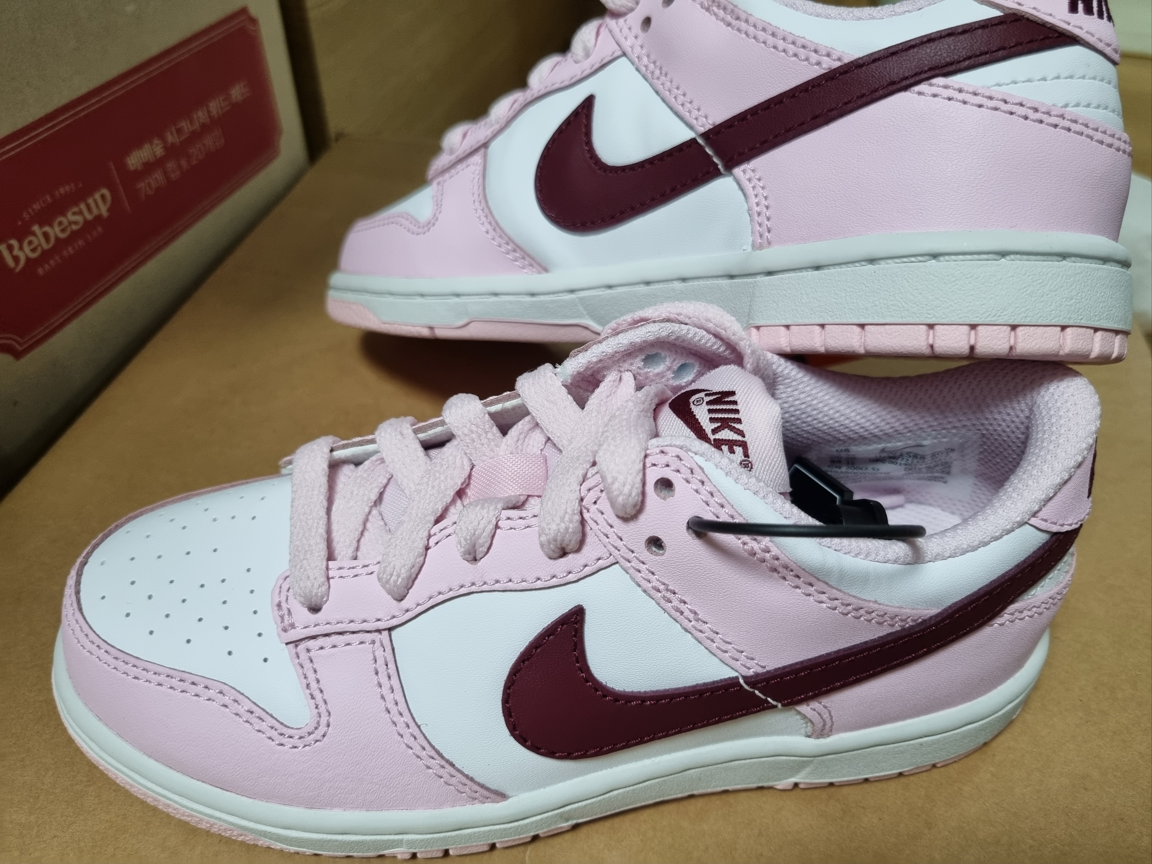 (PS) Nike Dunk Low Pink Foam 착용 스타일