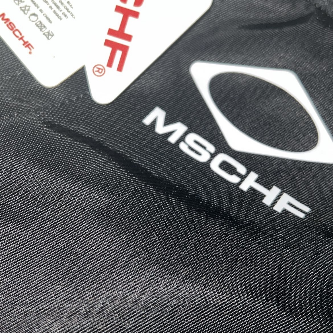 Mischief Rhombus Backpack Black 착용 스타일