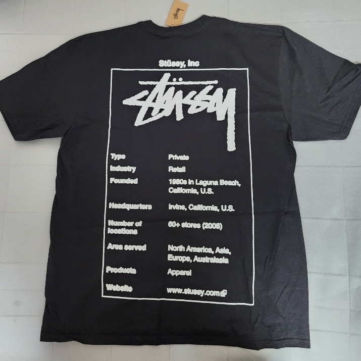 Stussy Wiki T-Shirt Black 착용 스타일