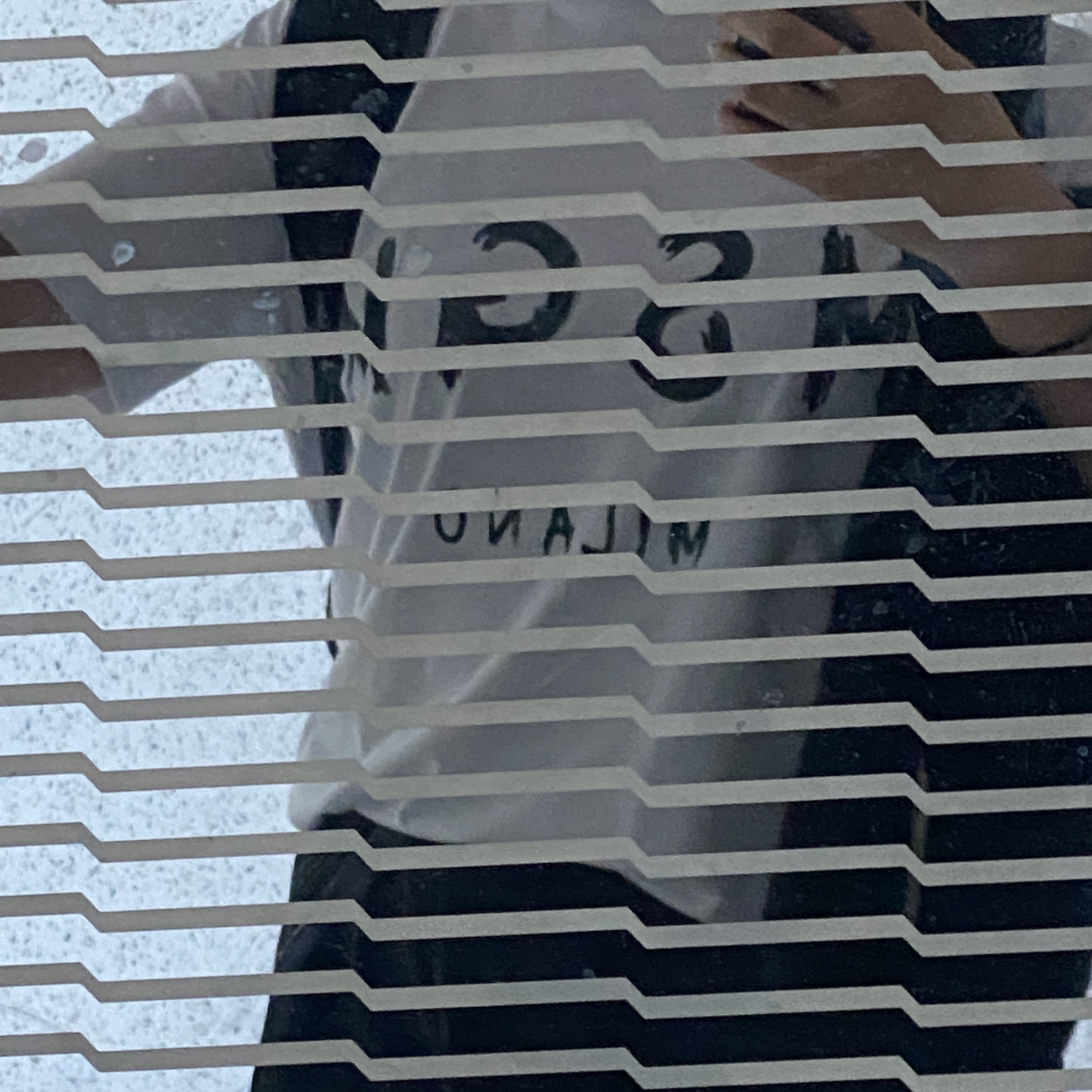 (W) MSGM Cotton T-Shirt with Logo White 착용 스타일