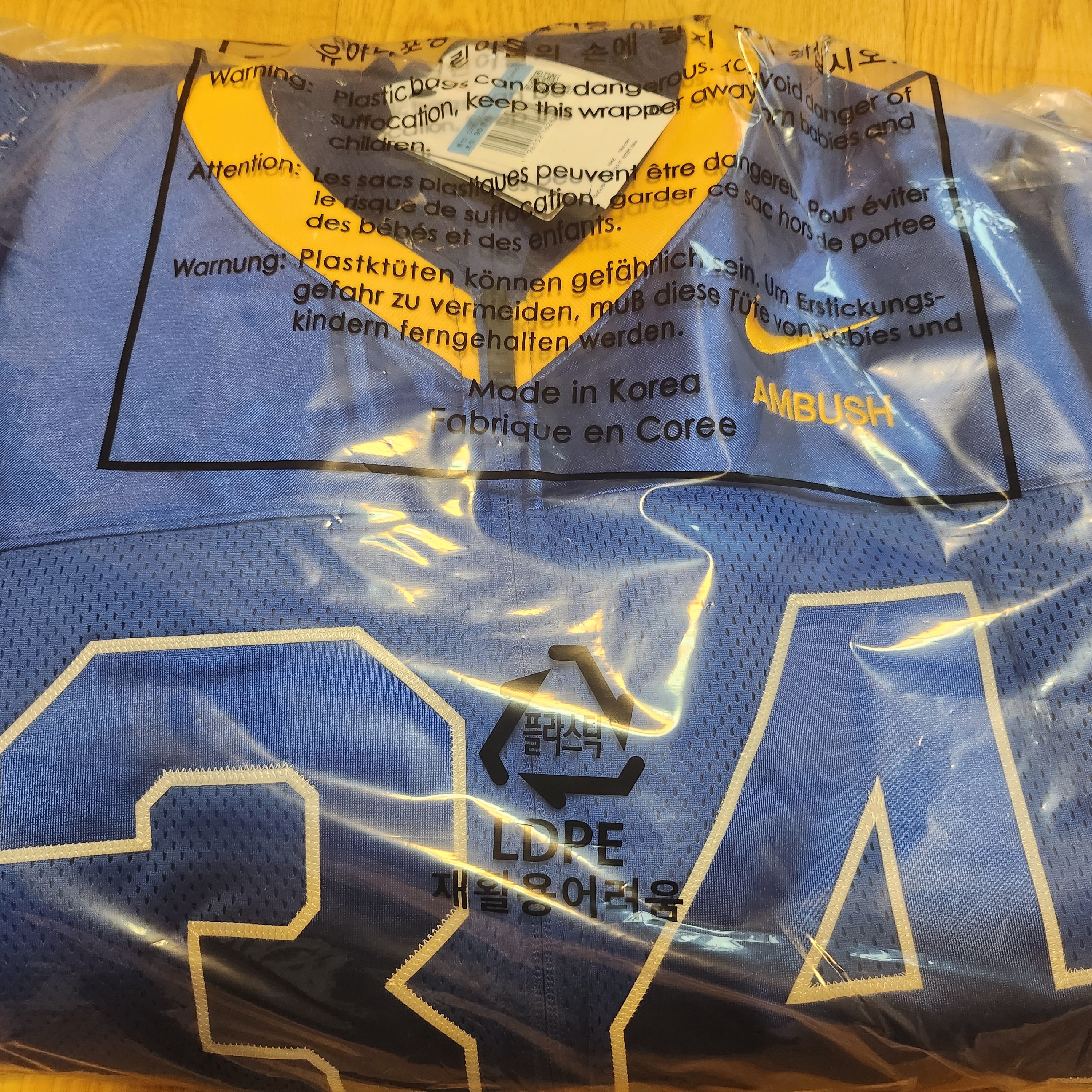 Nike x Ambush Jacket Deep Royal Blue - Asia 착용 스타일 - 1