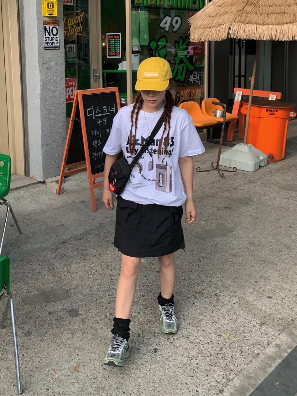 Supreme Washed Chino Twill Camp Cap Yellow - 23SS, Arc'teryx Mantis 2 Waistpack Black 착용 스타일
