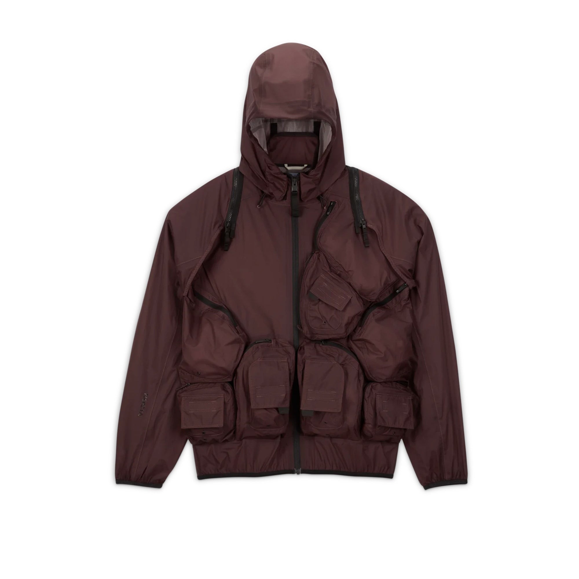 Nike x Drake Nocta NRG LR Track Jacket Dark Wine (DR2618-646) 착용 스타일