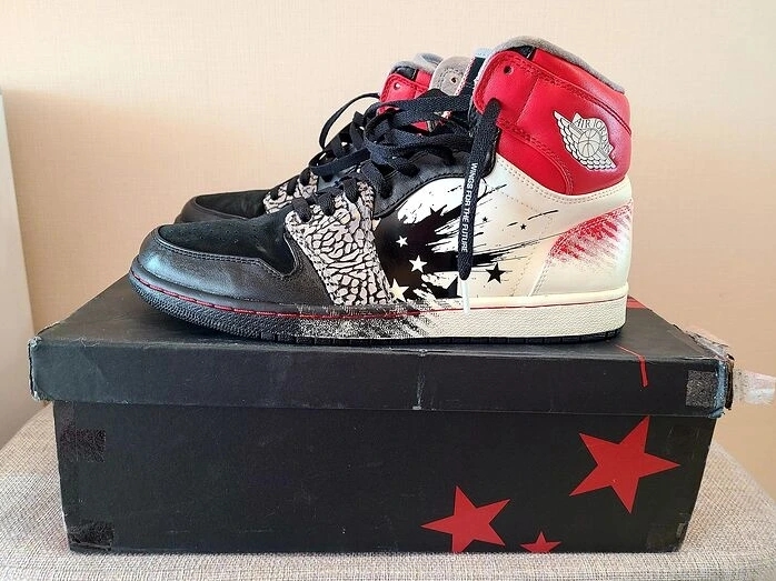 Jordan 1 Retro Dave White Wings for the Future 착용 스타일