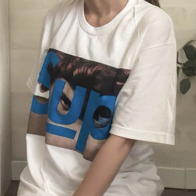 Supreme x Undercover Face T-Shirt White - 23SS 착용 스타일