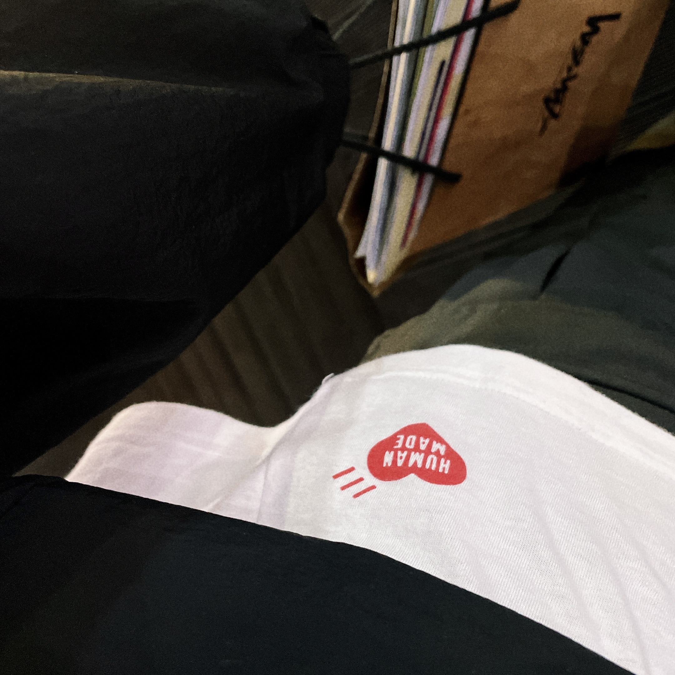 Human Made T-Shirts White (3 Pack) 착용 스타일