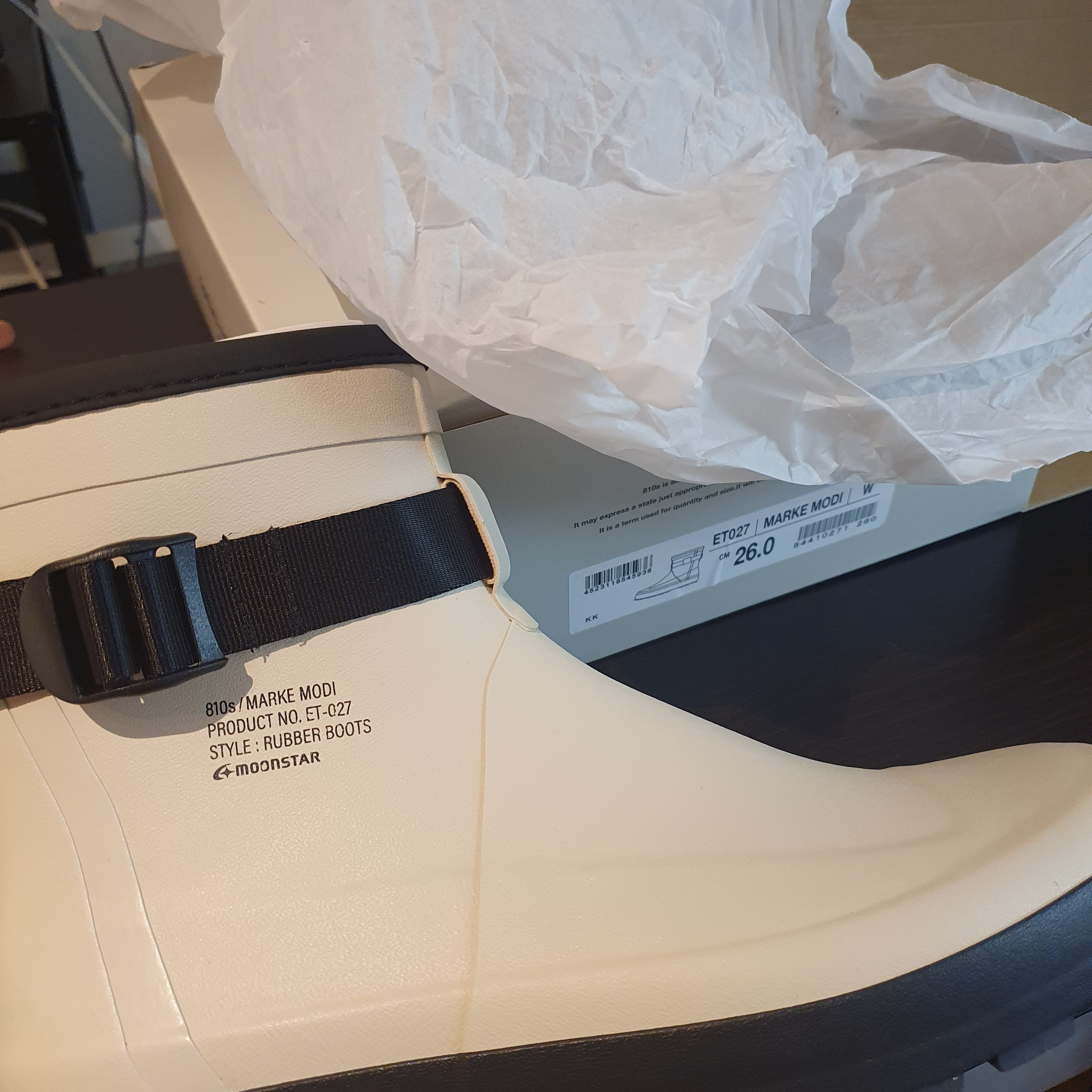 Moonstar 810s ET027 Marke Modi White 착용 스타일