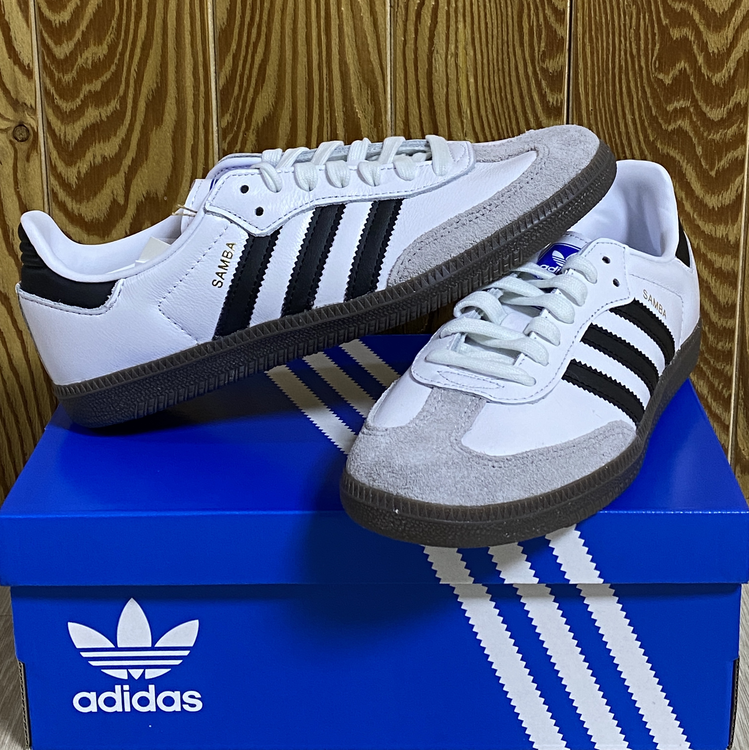 Adidas Samba OG Cloud White 착용 스타일