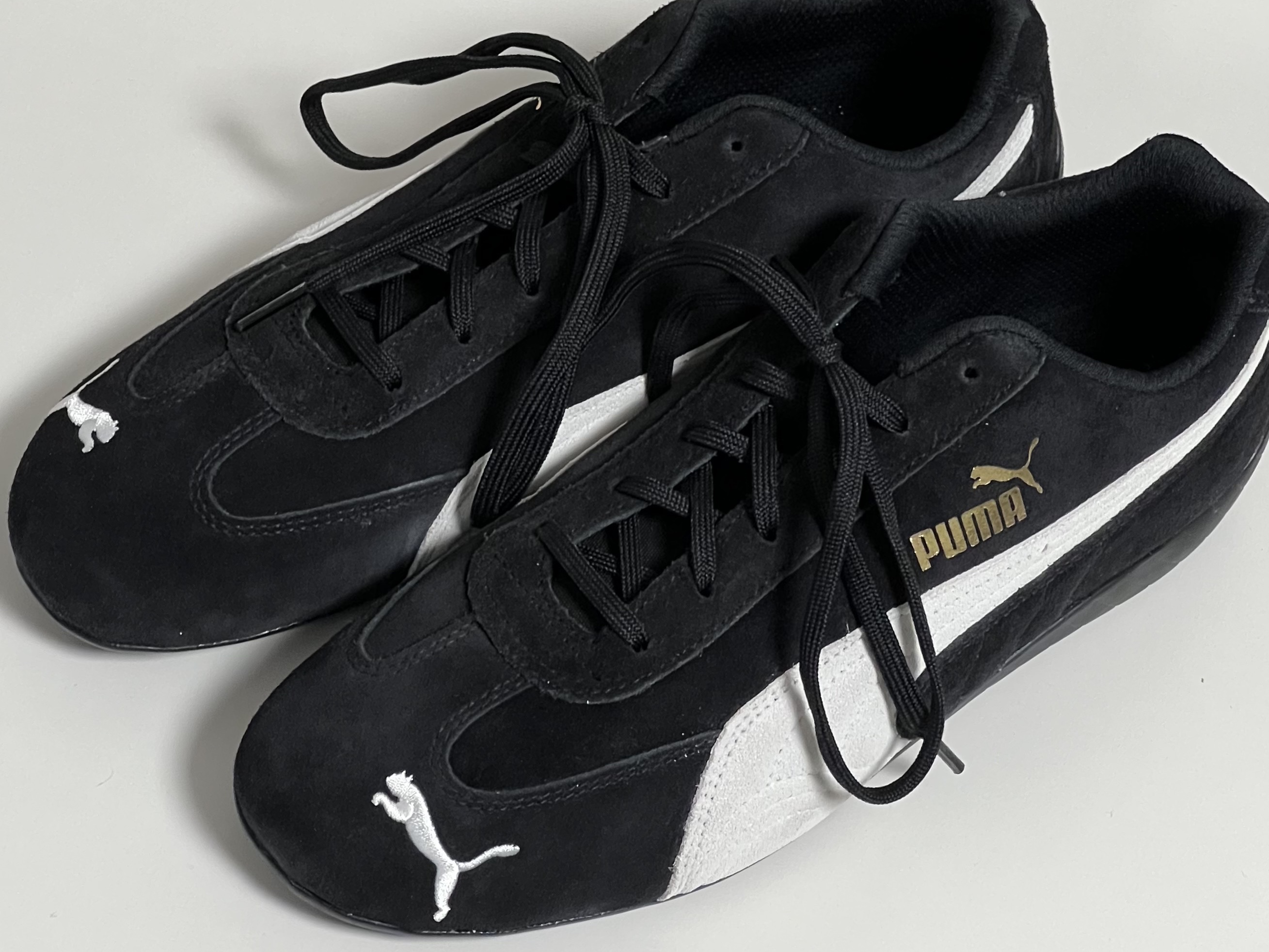Puma Speedcat LS Black White ์ฐฉ์ฉ ์คํ์ผ