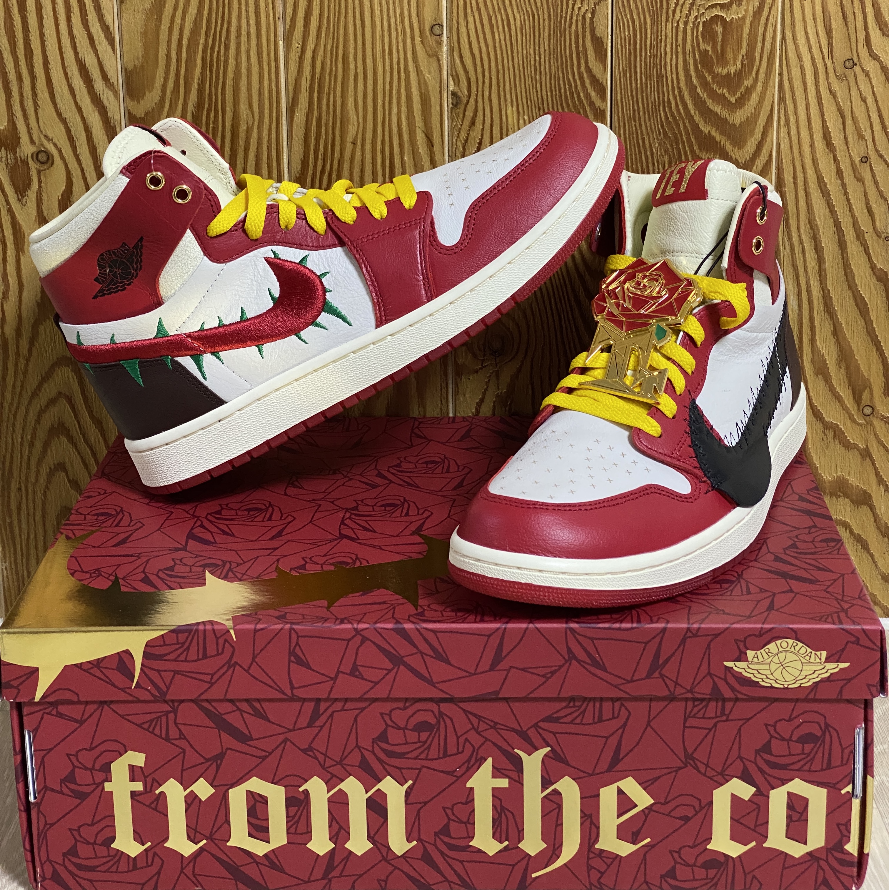 (W) Jordan 1 x Teyana Taylor Zoom CMFT 2 Gym Red 착용 스타일