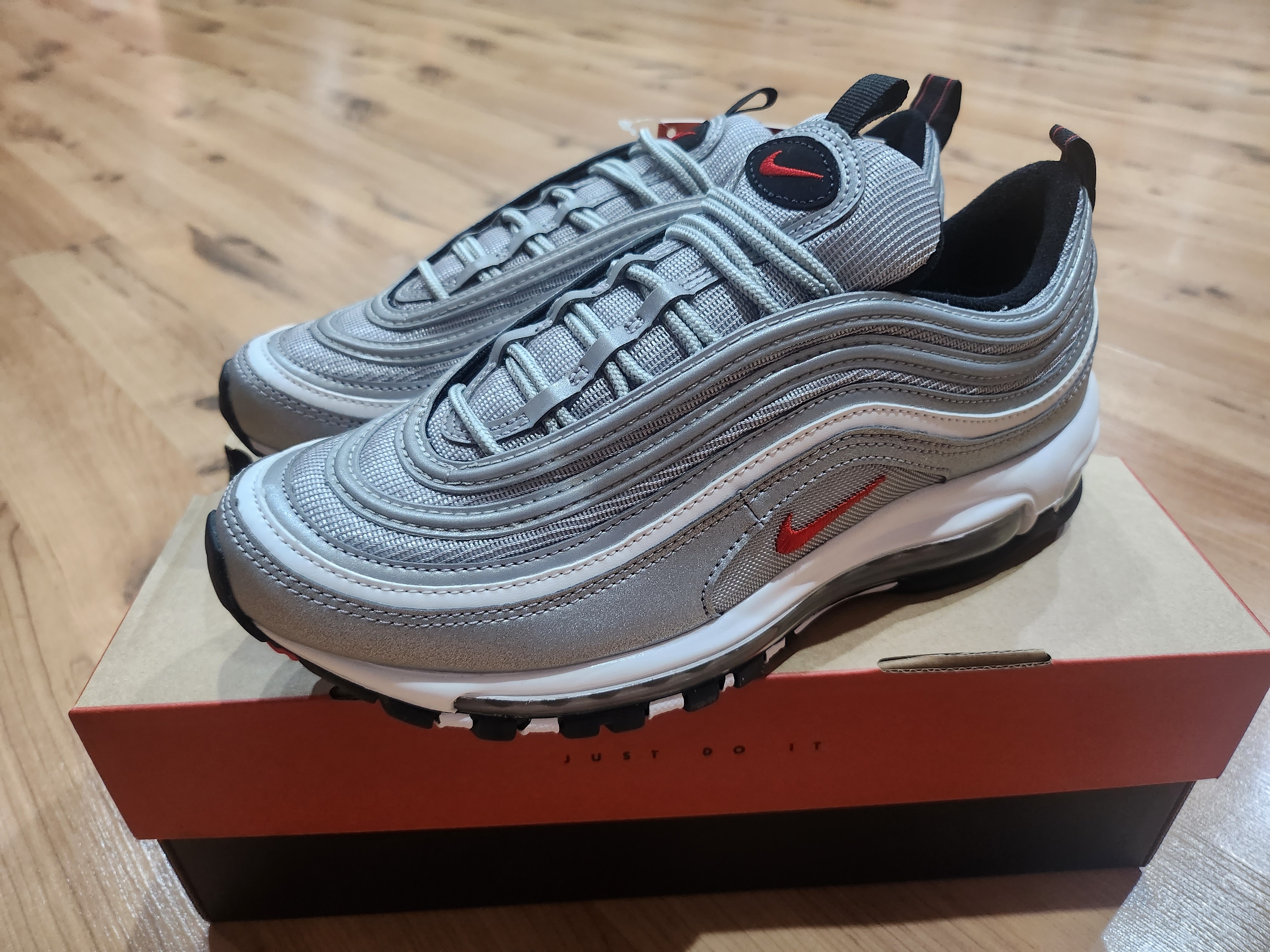 Nike Air Max 97 OG Silver Bullet 2022 착용 스타일 - 1
