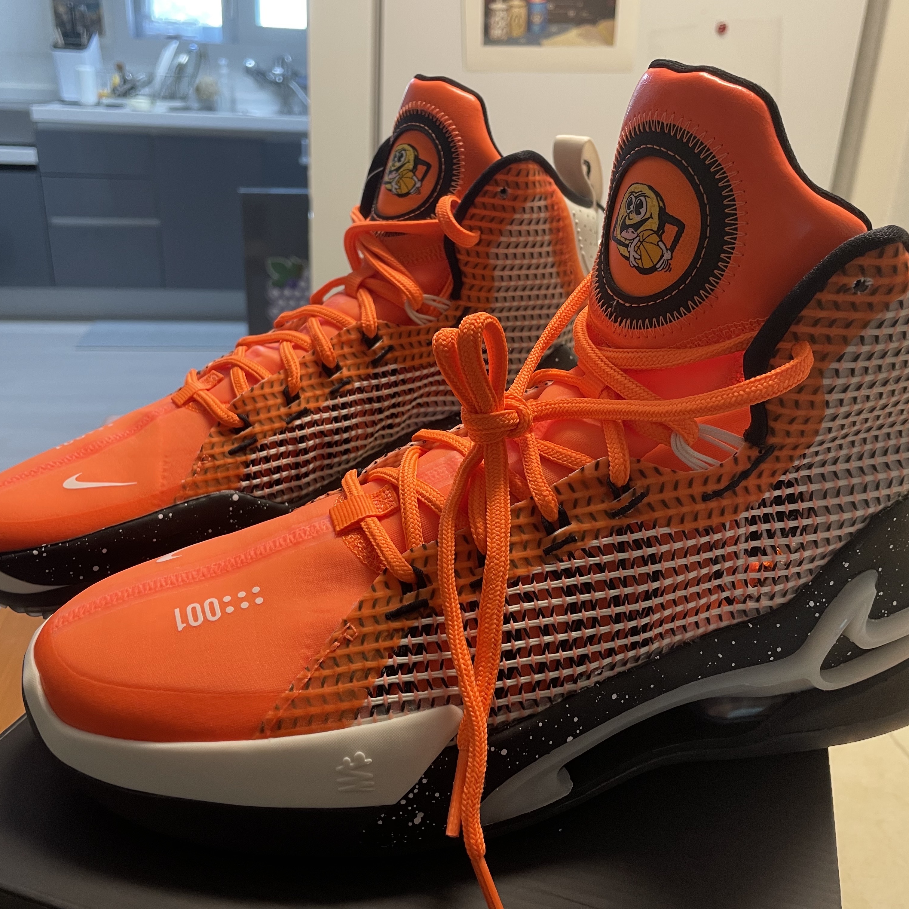 Nike Air Zoom GT Jump Total Orange 착용 스타일