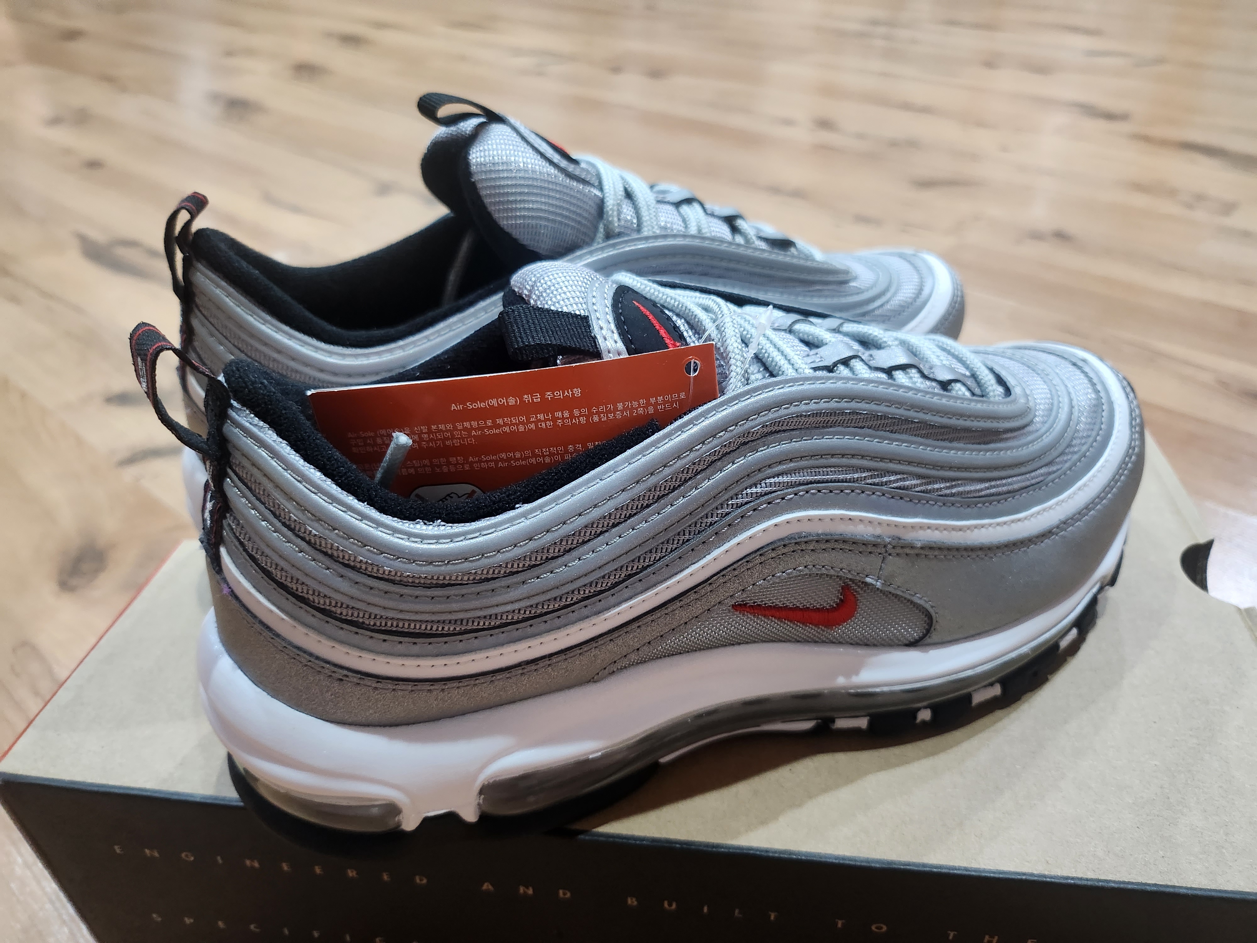 Nike Air Max 97 OG Silver Bullet 2022 착용 스타일 - 3