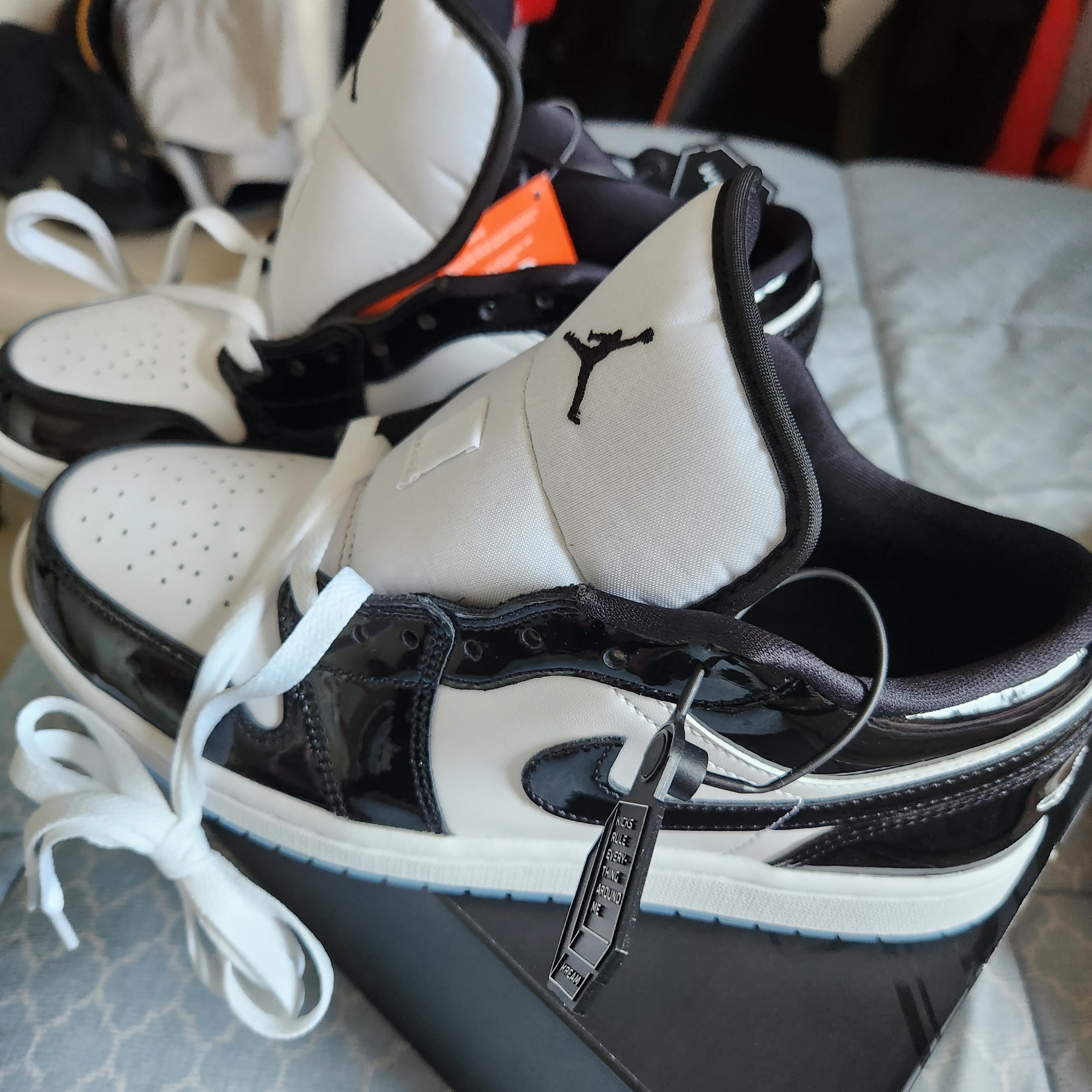 Jordan 1 Low SE Concord 착용 스타일 - 1