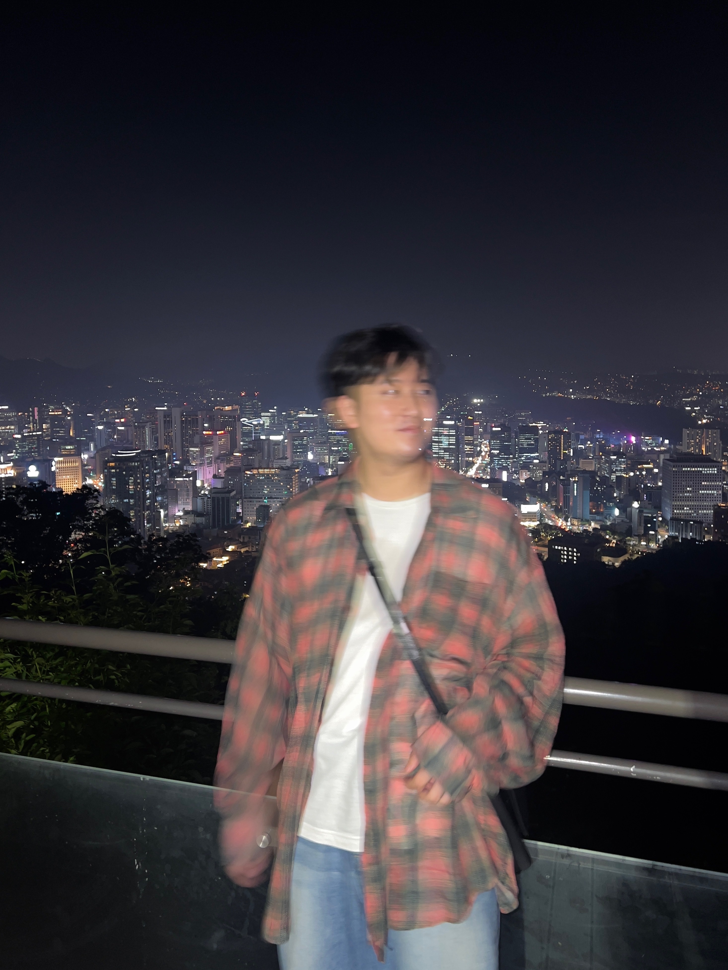 Our Legacy Borrowed Shirt Big Lumbercheck Print 착용 스타일 - 5
