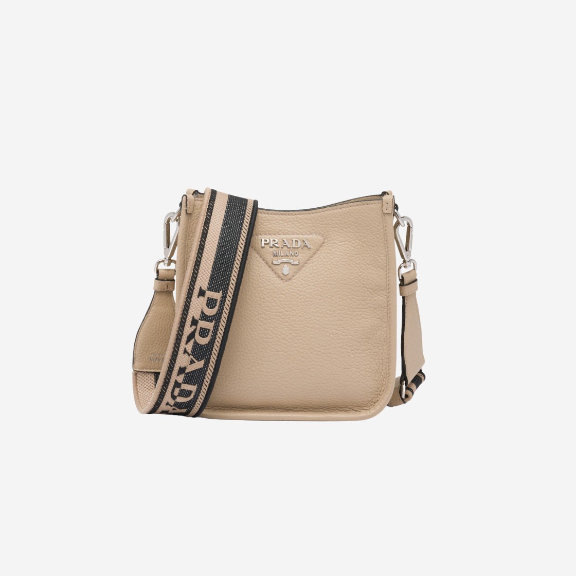 Prada Leather Mini Shoulder Bag Sand 상세 이미지 1