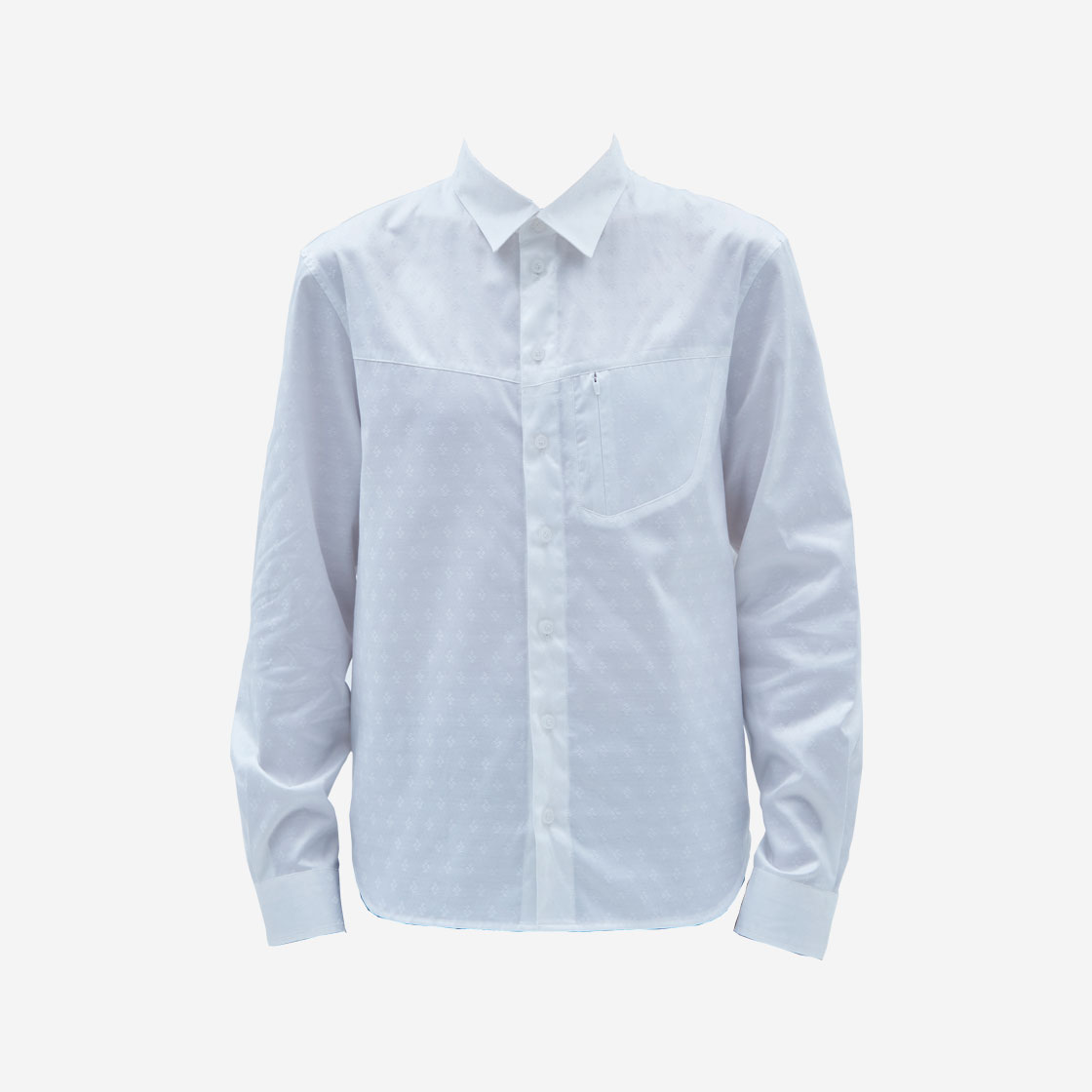 헬릭스클로딩 스케퓰러 셔츠 화이트(Helixclothing Scapula Shirt White)