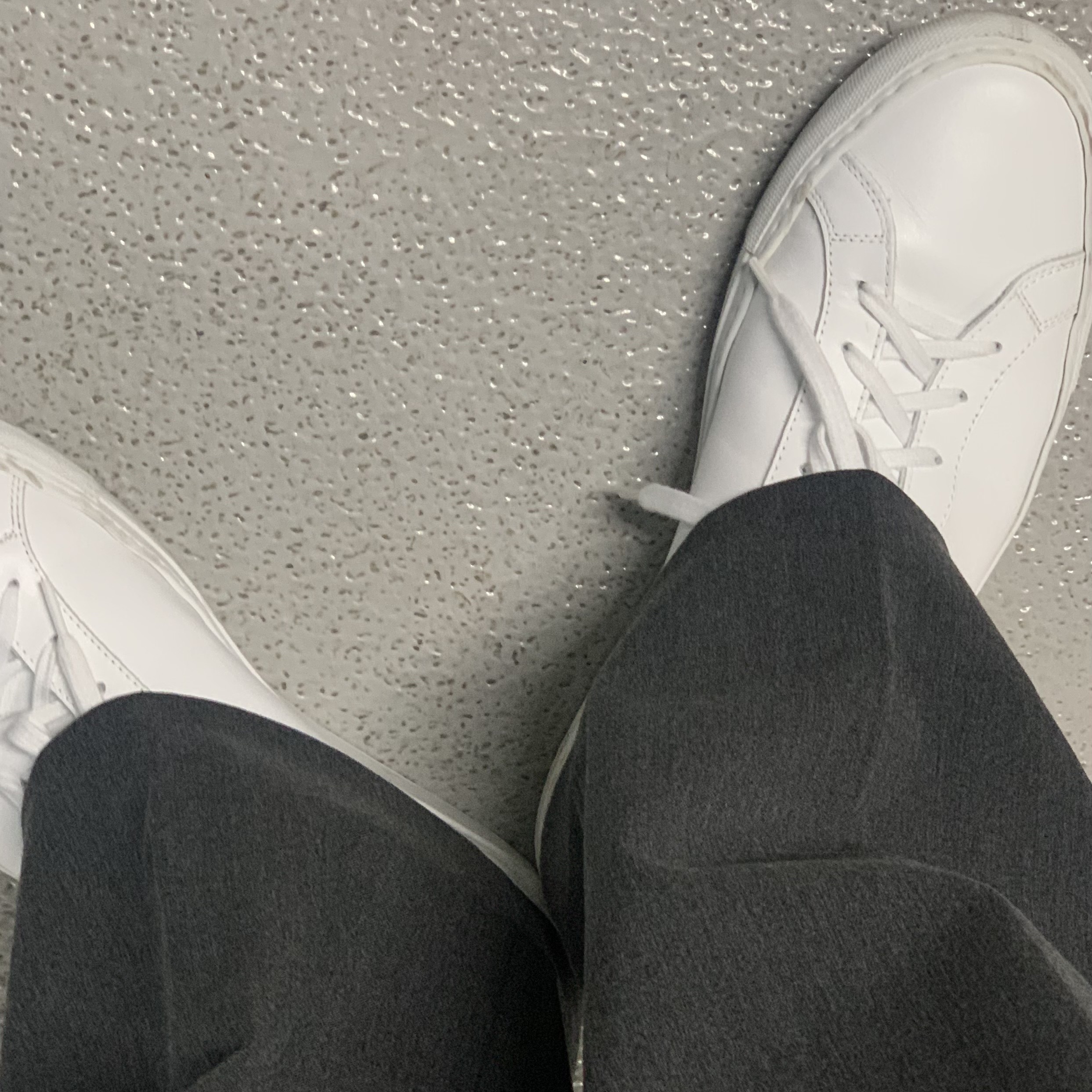 Common Projects Original Achilles Low White 착용 스타일 - 3