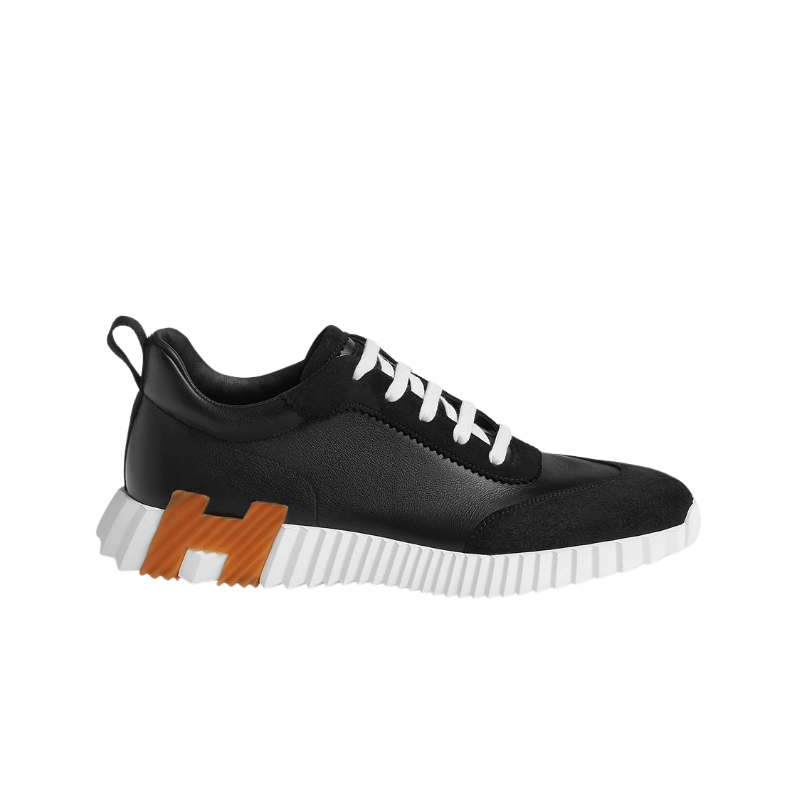 에르메스 바운싱 스니커즈 카프스킨 스웨이드 고트스킨 & 누아(Hermes Bouncing Sneakers Calfskin Suede Goatskin & Noir)