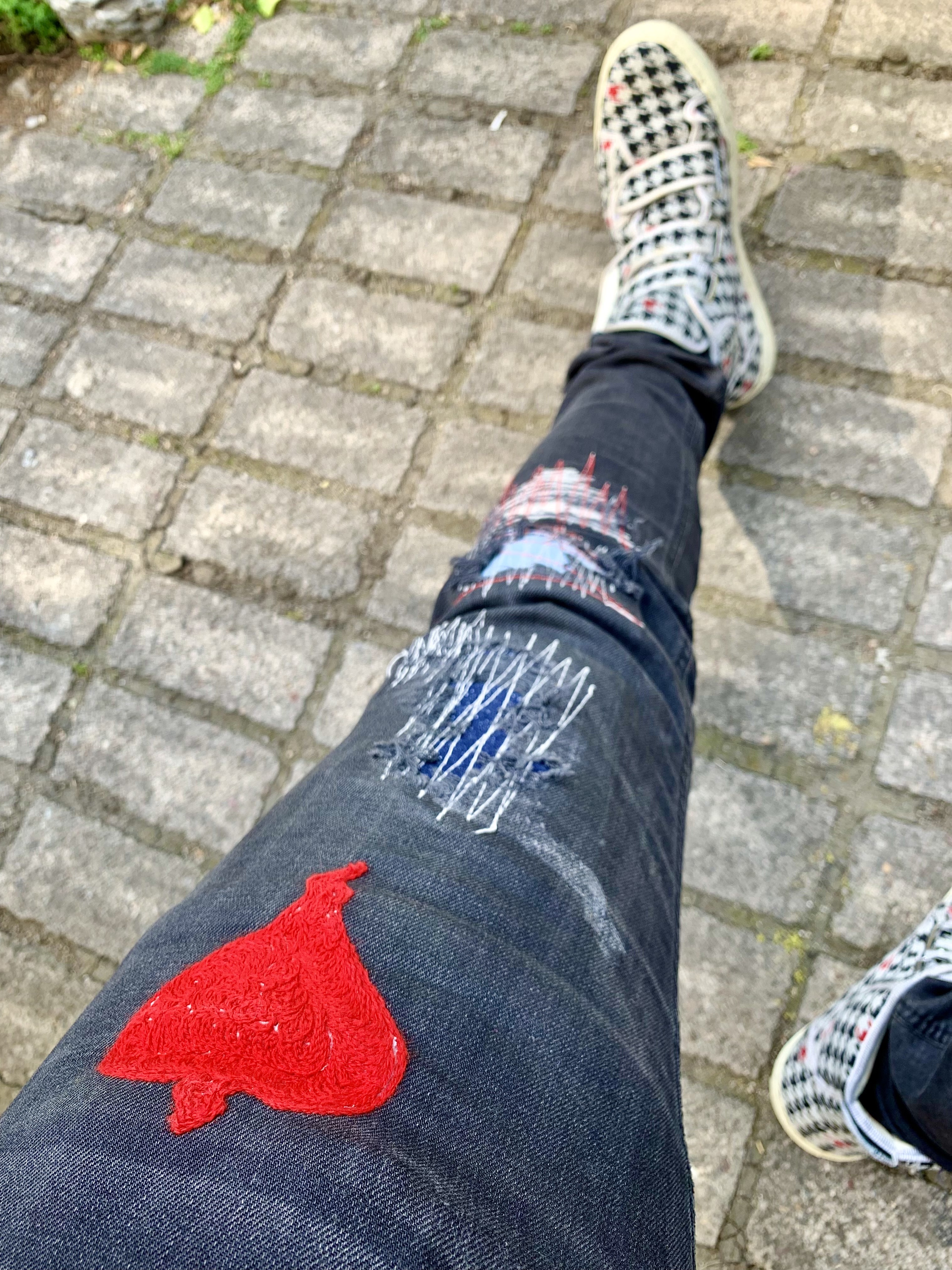Jordan 6 Retro Washed Denim 착용 스타일 - 3