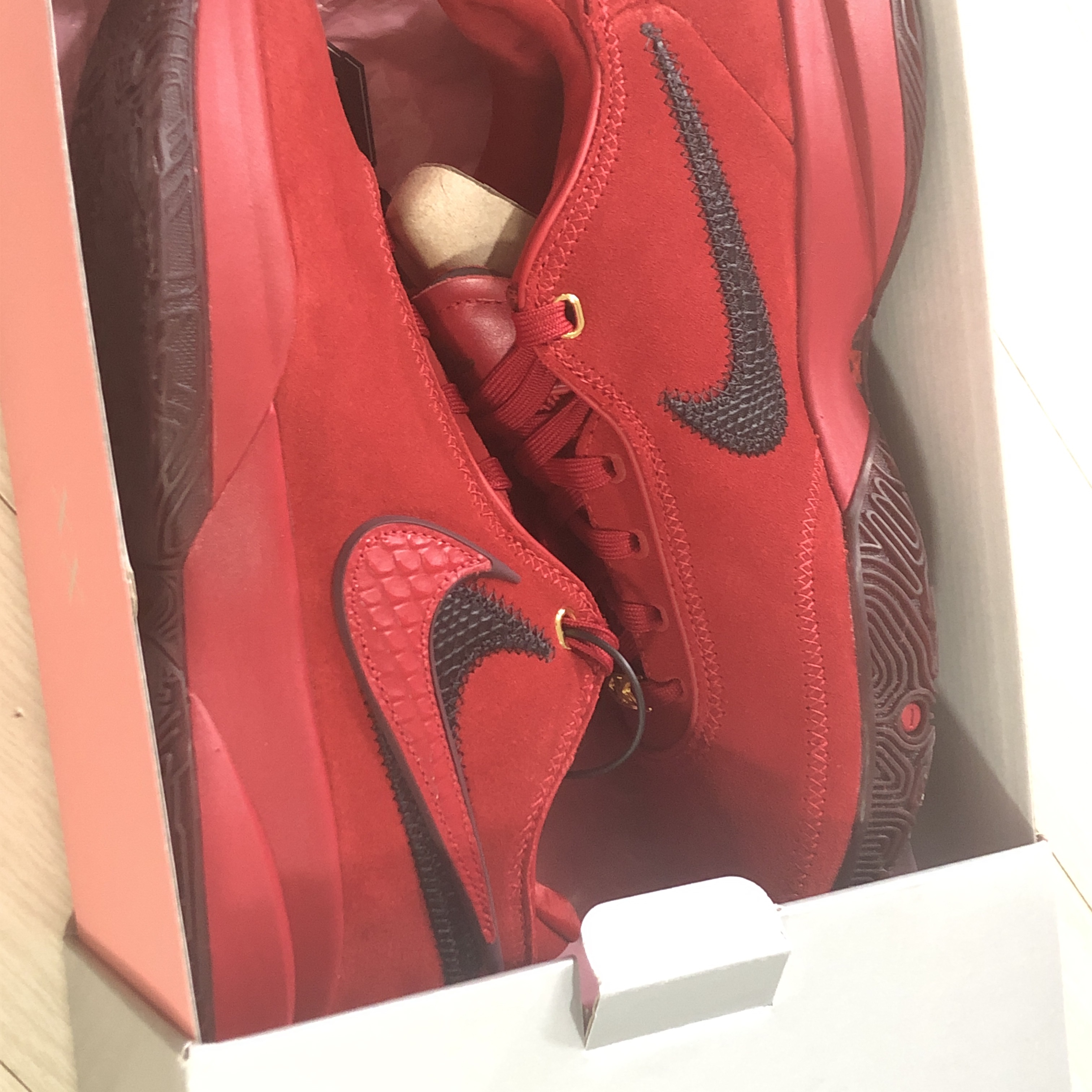 Nike LeBron XX EP Gym Red 착용 스타일 - 3