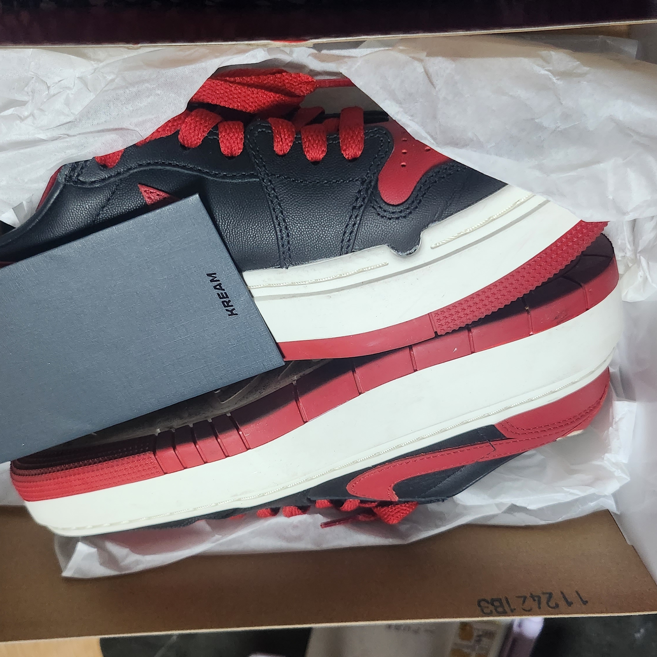 (W) Jordan 1 Elevate Low SE Bred 착용 스타일 - 2