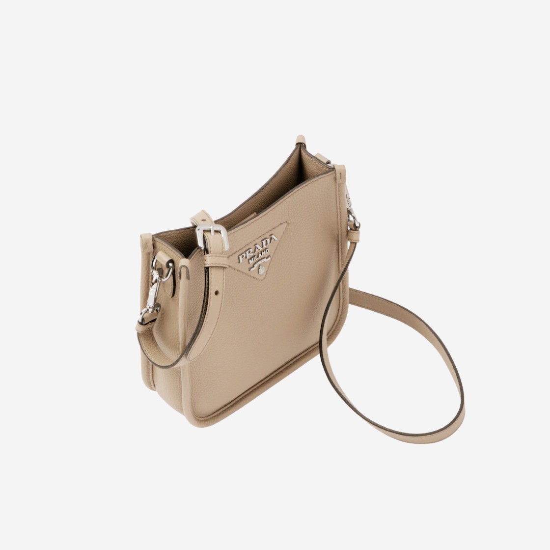 Prada Leather Mini Shoulder Bag Sand 상세 이미지 2