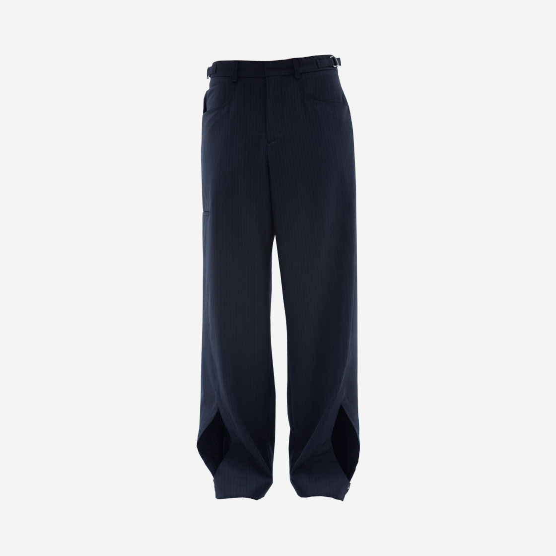 헬릭스클로딩 사파이어 트라우저 블랙 스트라이프(Helixclothing Sapphire Trousers Black Stripe)