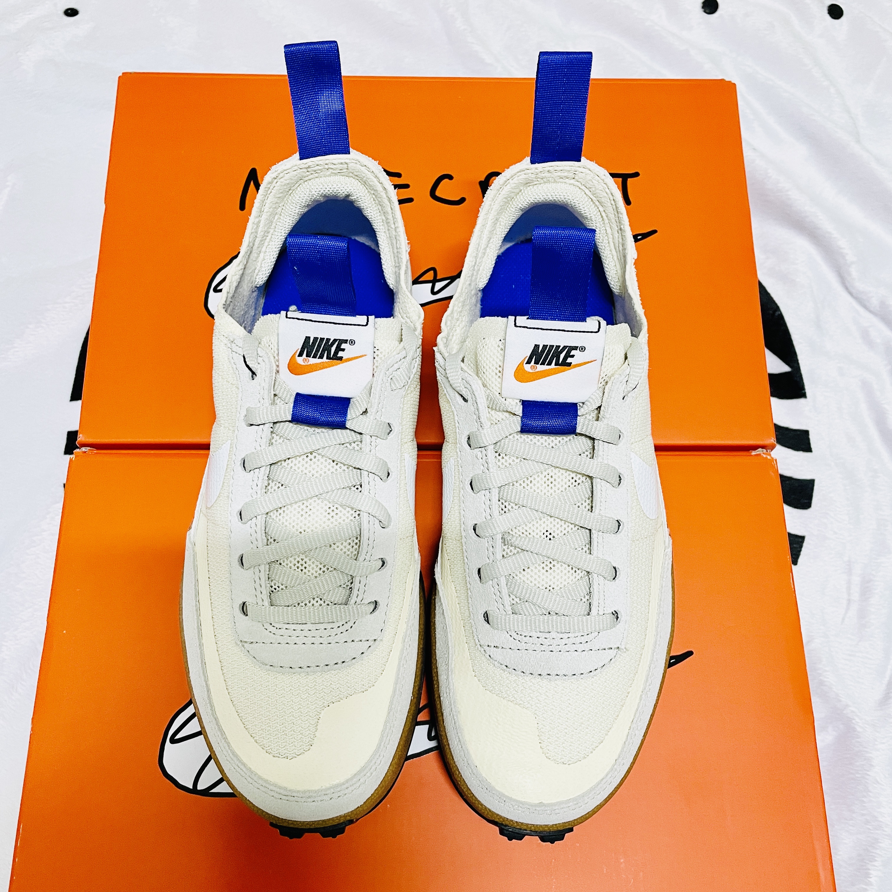 Nike x Tom Sachs General Purpose Shoe Light Cream 착용 스타일 - 1