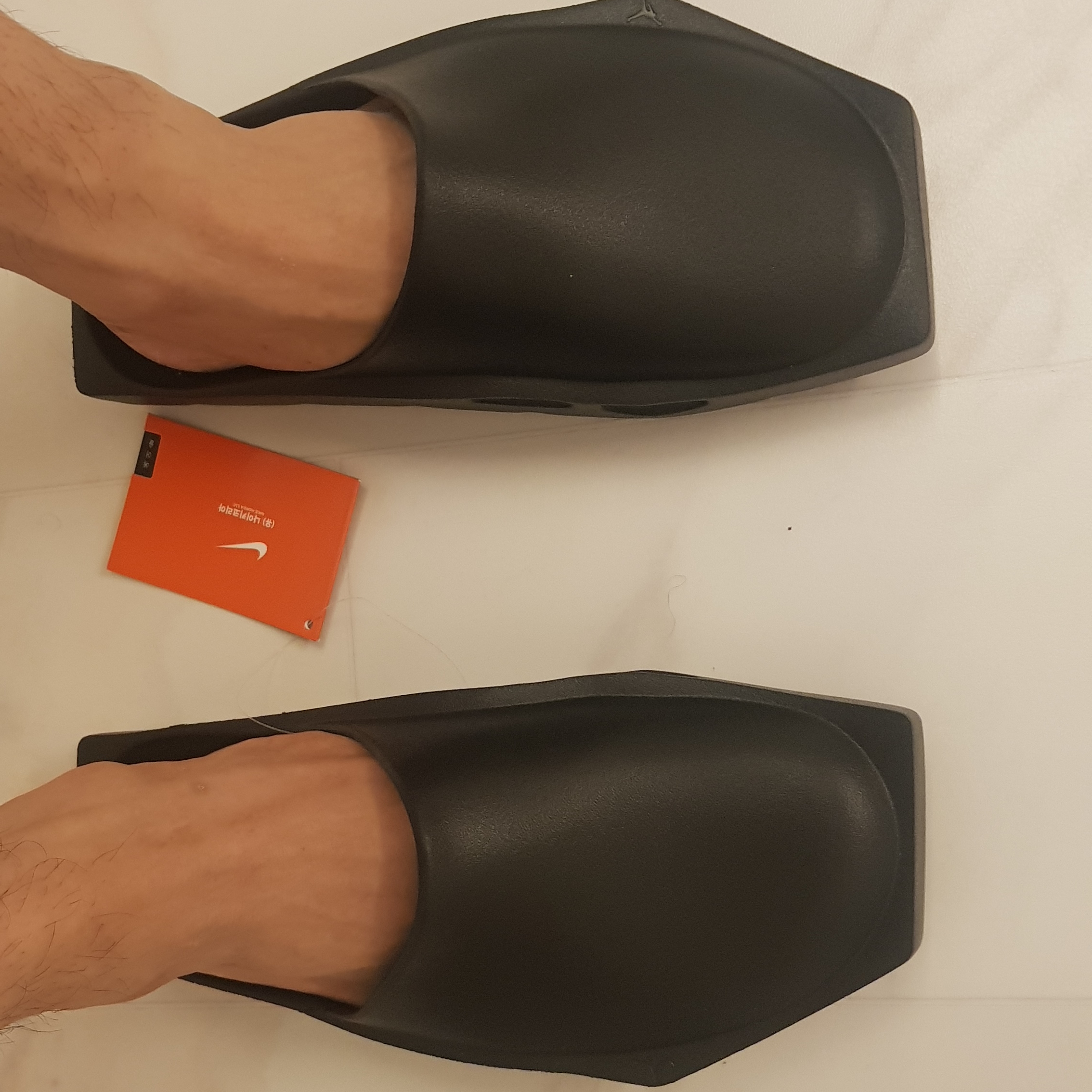 (W) Jordan Hex Mule SP Black 착용 스타일 - 3