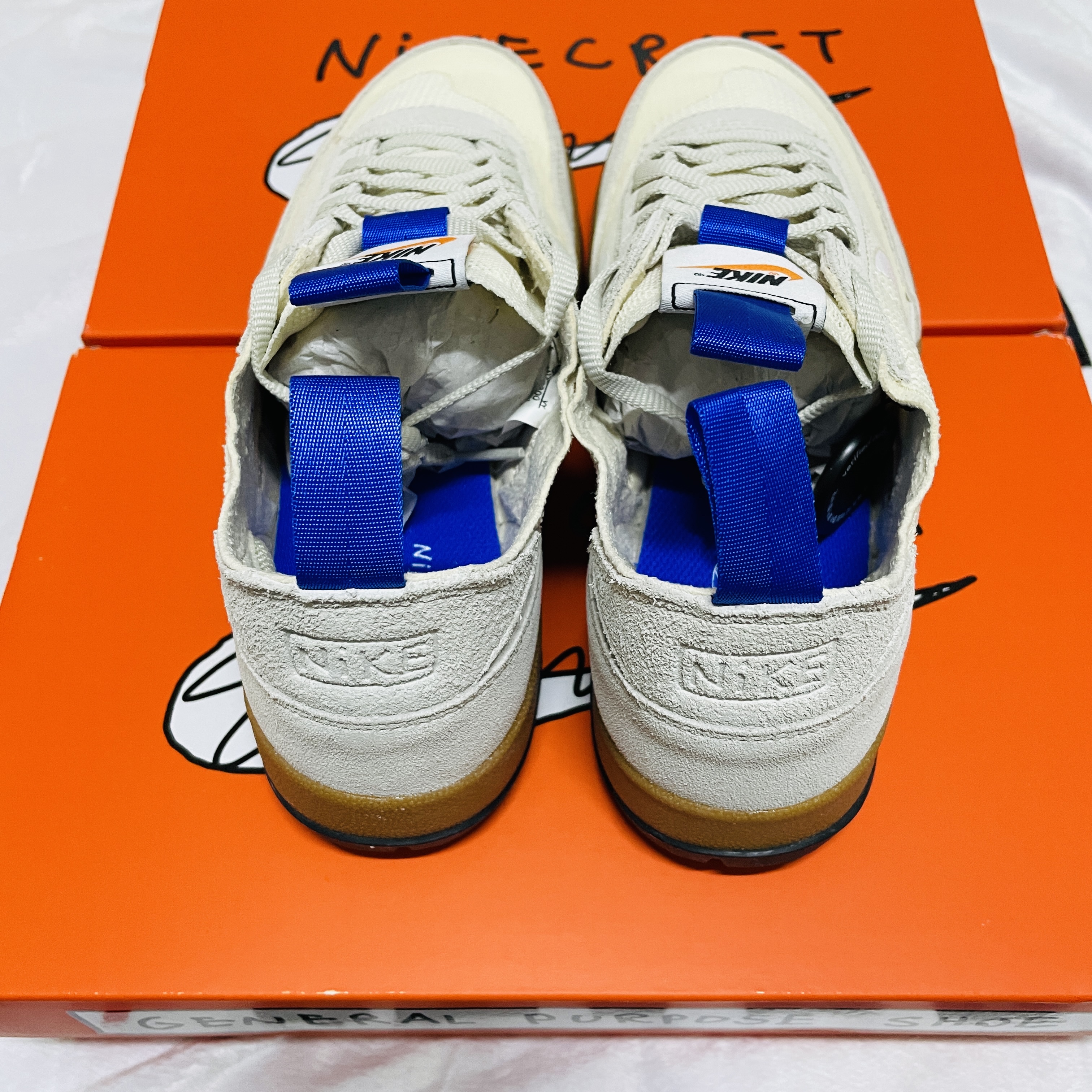 Nike x Tom Sachs General Purpose Shoe Light Cream 착용 스타일 - 3