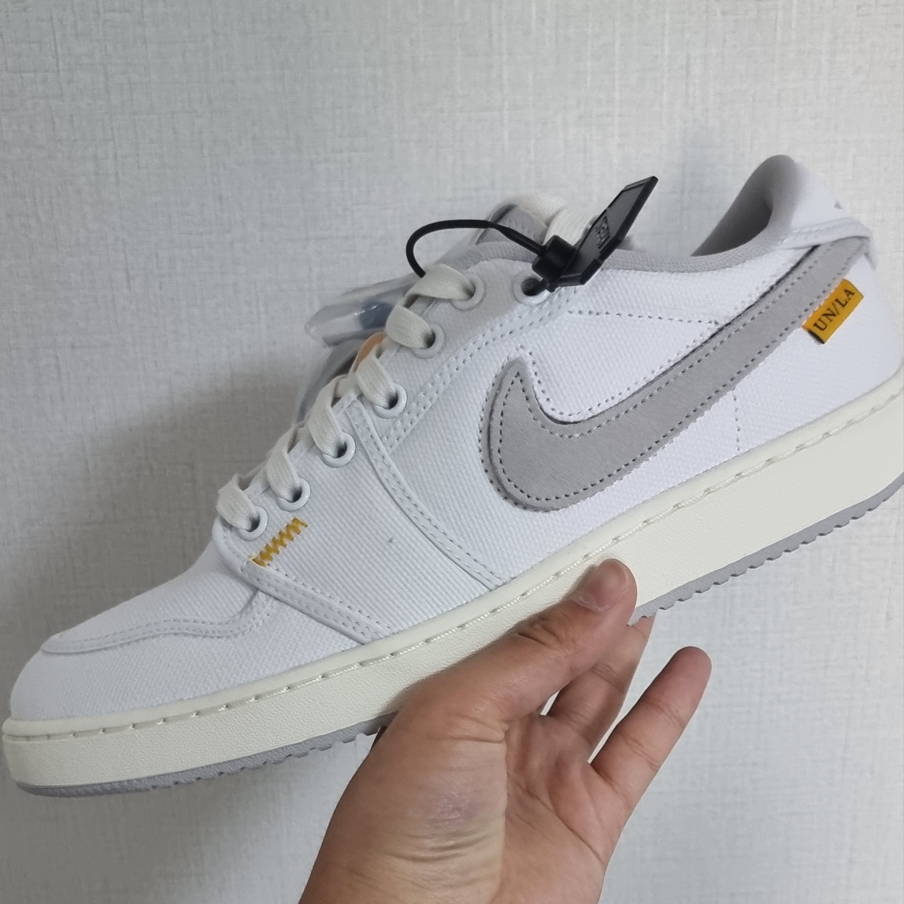Jordan 1 x Union KO Low White 착용 스타일