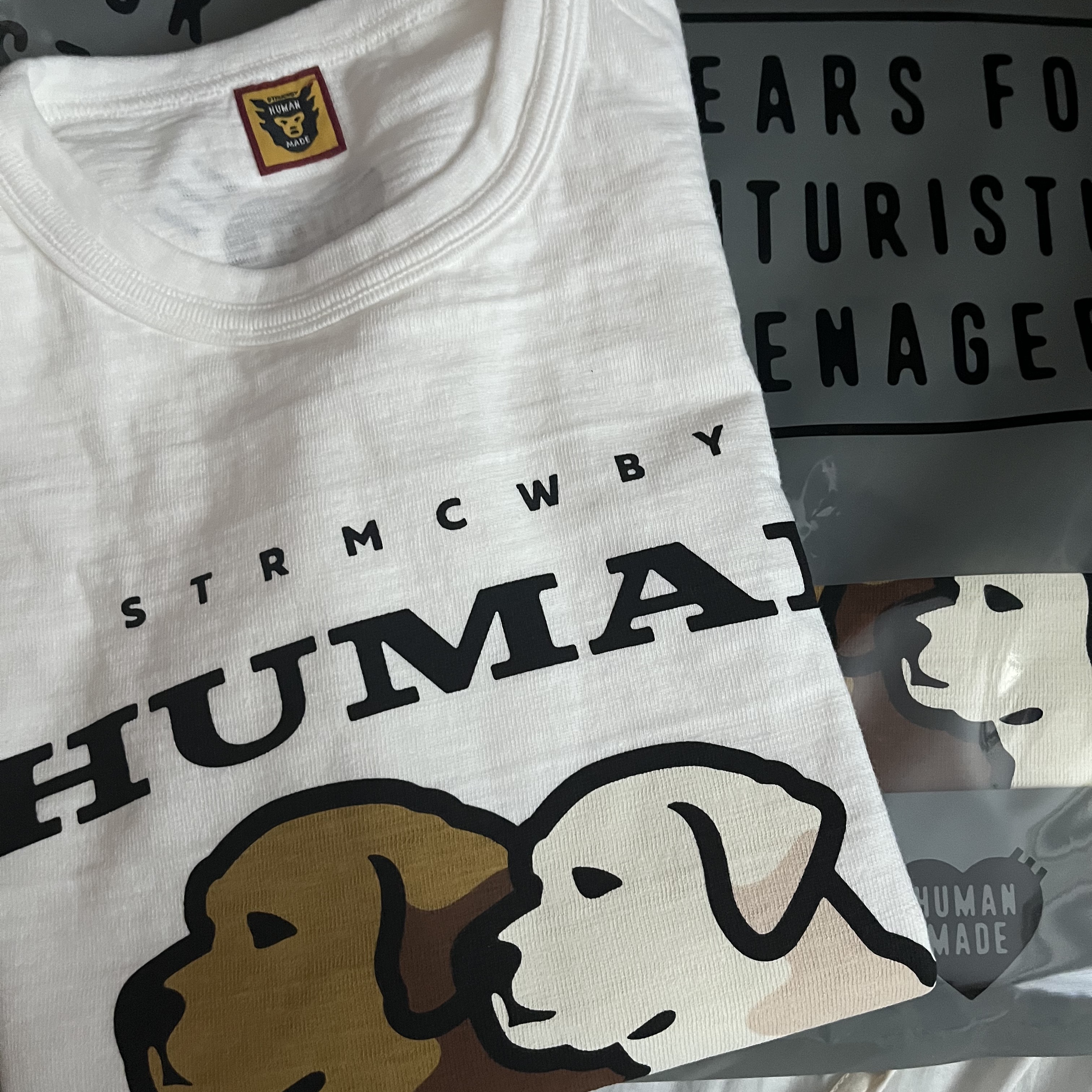 Human Made Graphic T-Shirt #12 White 착용 스타일