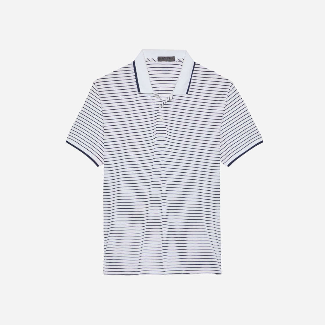 G/Fore Perforated Stripe Polo Snow 상세 이미지 1