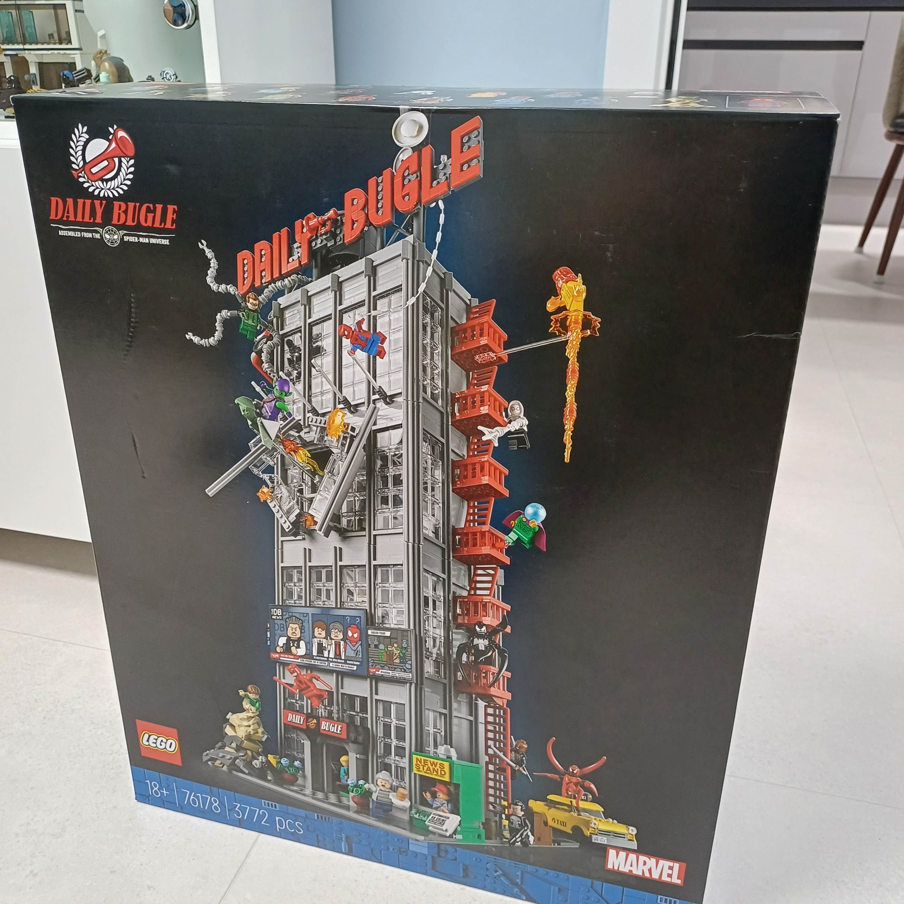 Lego Marvel Daily Bugle 착용 스타일