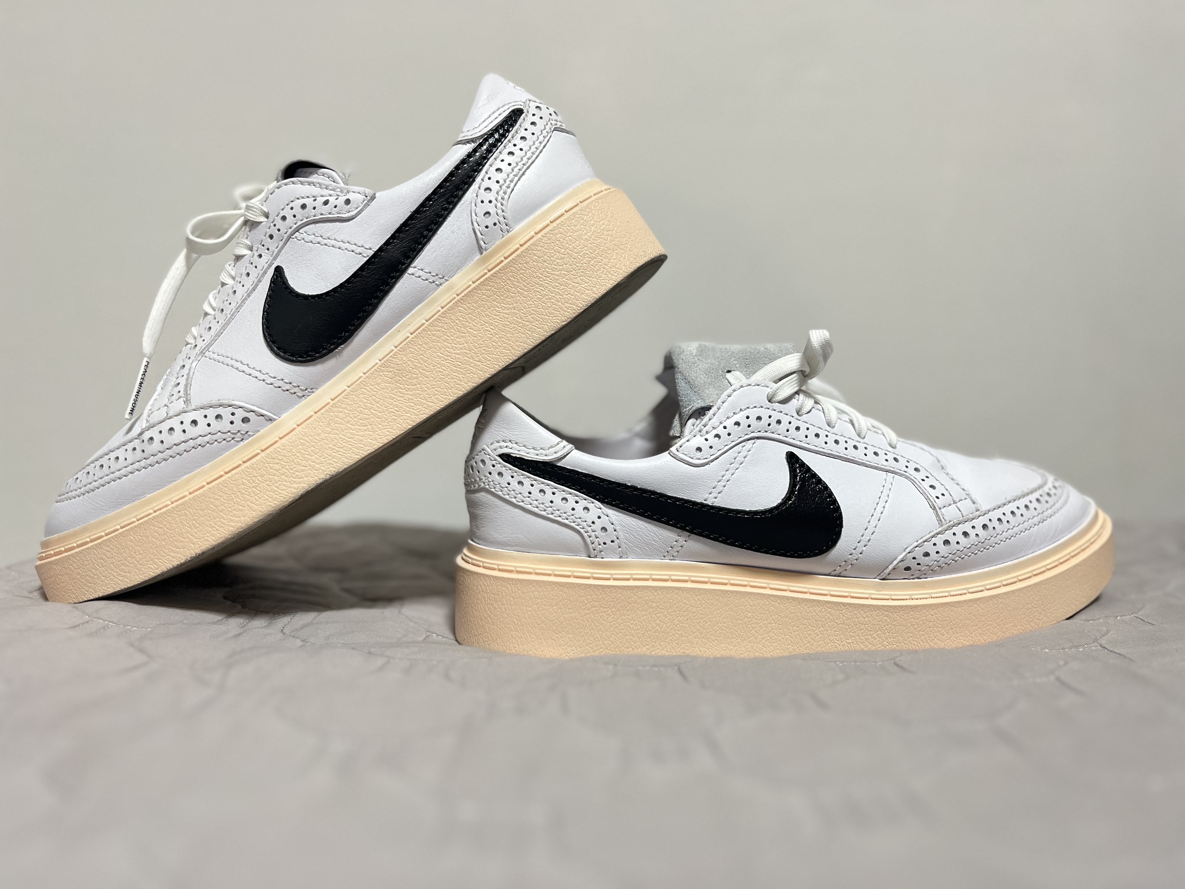 Nike x Peaceminusone Kwondo1 White 착용 스타일 - 1