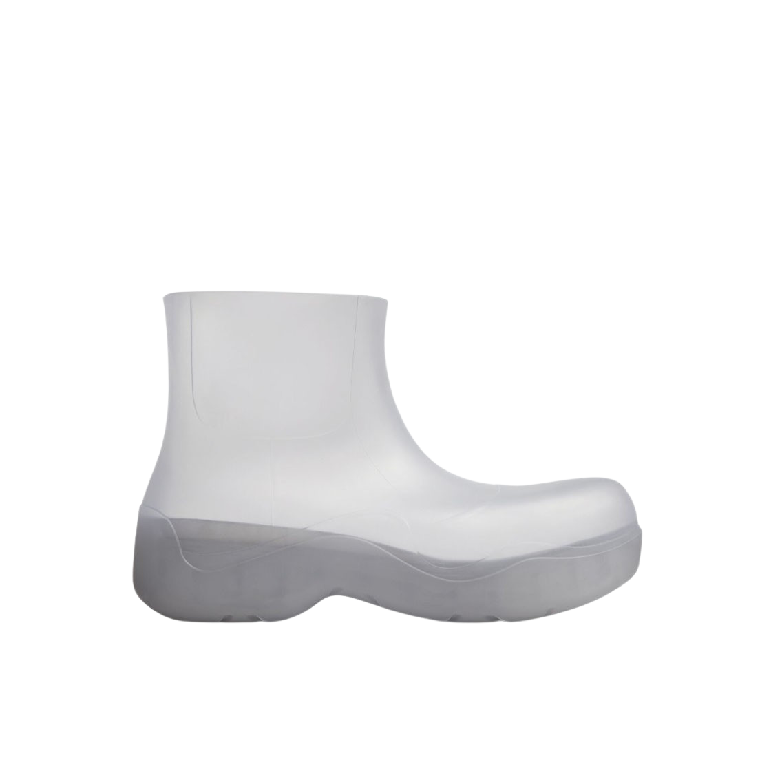 보테가 베네타 퍼들 앵클 부츠 글래스