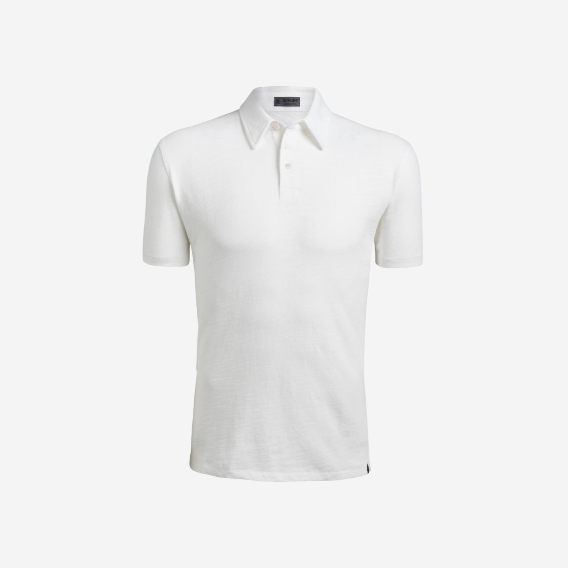 G/Fore Clubhouse Cotton Slim Fit Polo Snow 상세 이미지 1