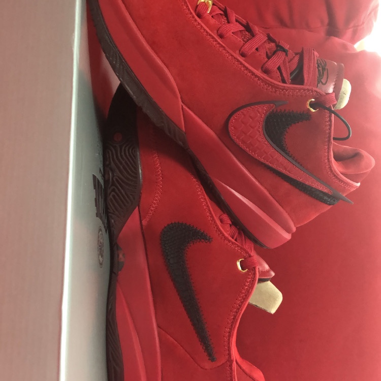 Nike LeBron XX EP Gym Red 착용 스타일 - 4